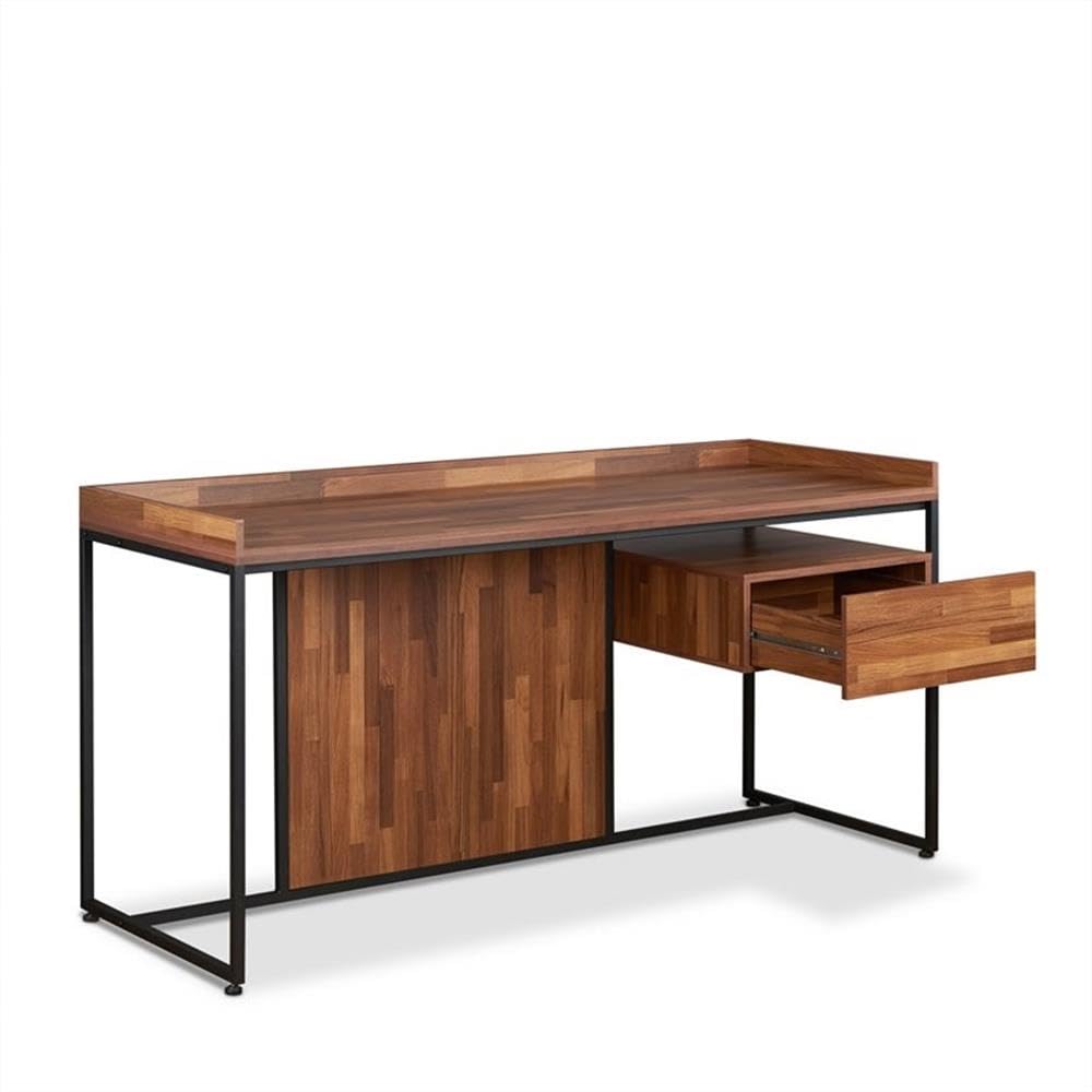 Acme Furniture 92445 Shea Desk - Modern Home Office Desk with Storage Drawer, Study Writing Table for Small Spaces - Perfect for Remote Work, Online Learning & Home Office Setup