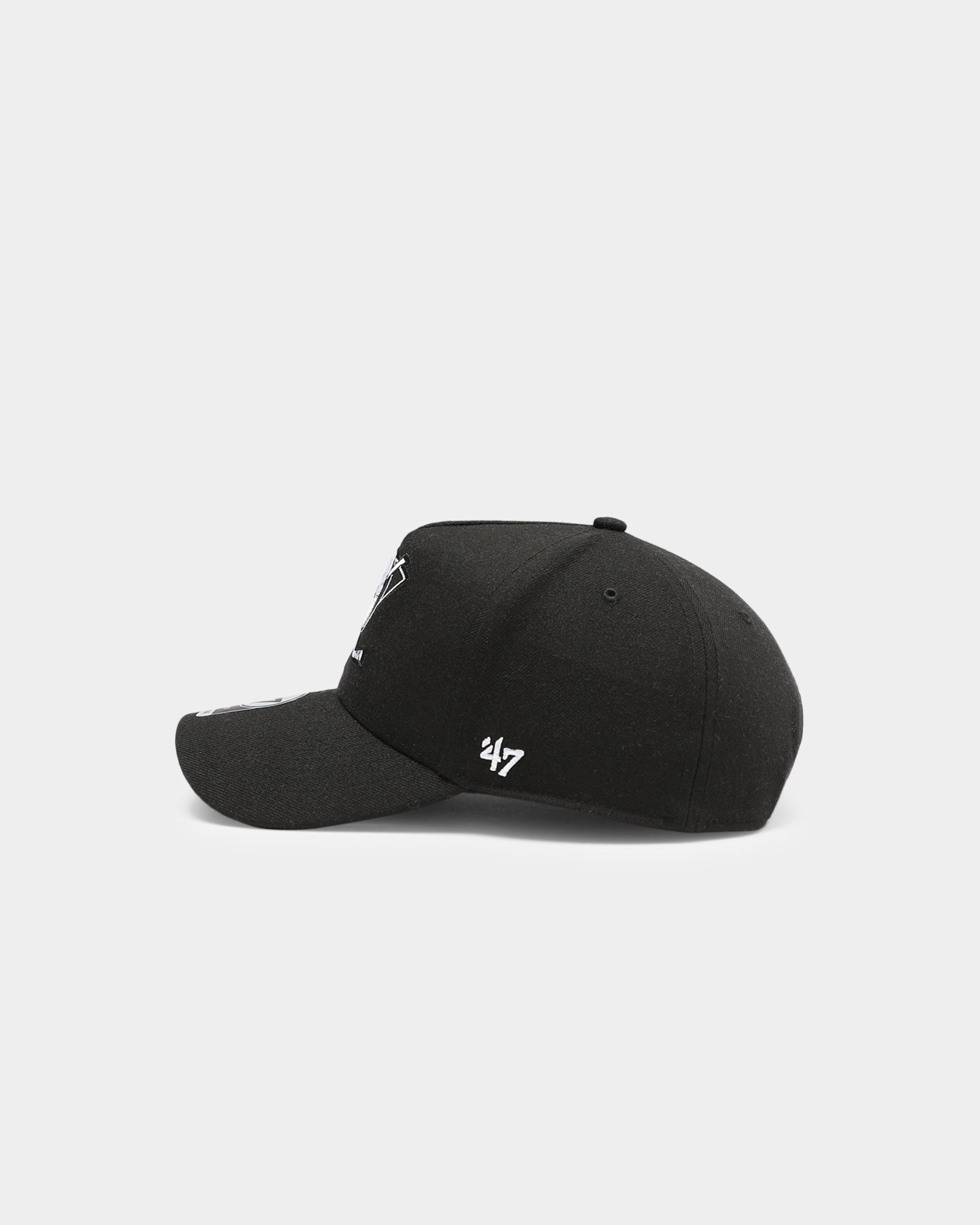 47 Brand Anaheim Ducks MVP DT Snapback Hat - Black & White Adjustable Baseball Cap for Men & Women - Perfect for Hockey Games, Sports Events & Casual Wear