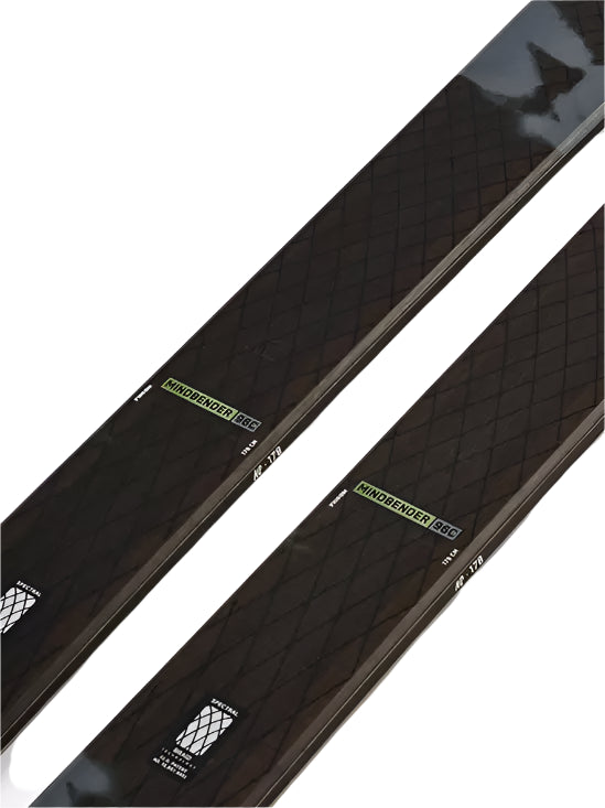 K2 Mindbender 96C All-Mountain Skis 2025 - Perfect for Powder, Groomers & Freeride - Men's/Women's Downhill Skiing Gear