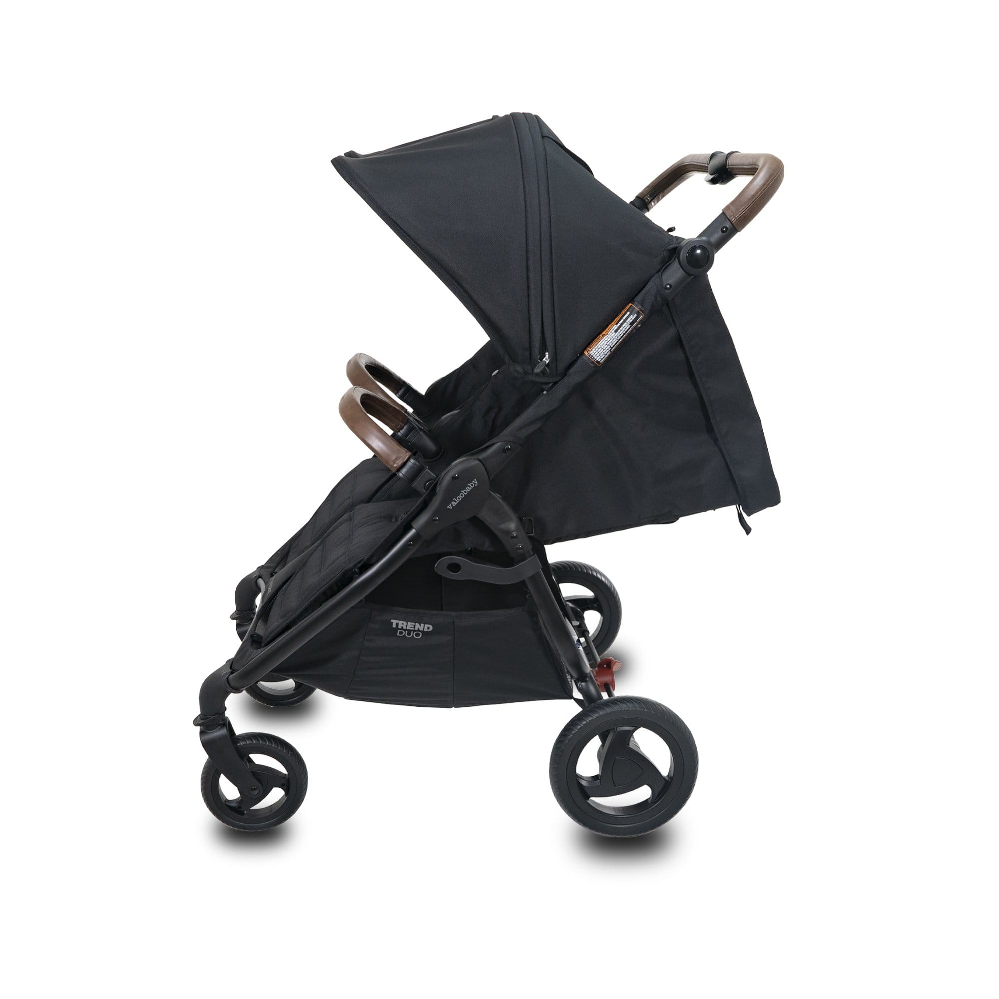 Valco Baby Duo Trend Double Stroller - Lightweight Compact Side by Side Stroller for Twins & Toddlers | Perfect for Shopping, Travel & Outdoor Adventures