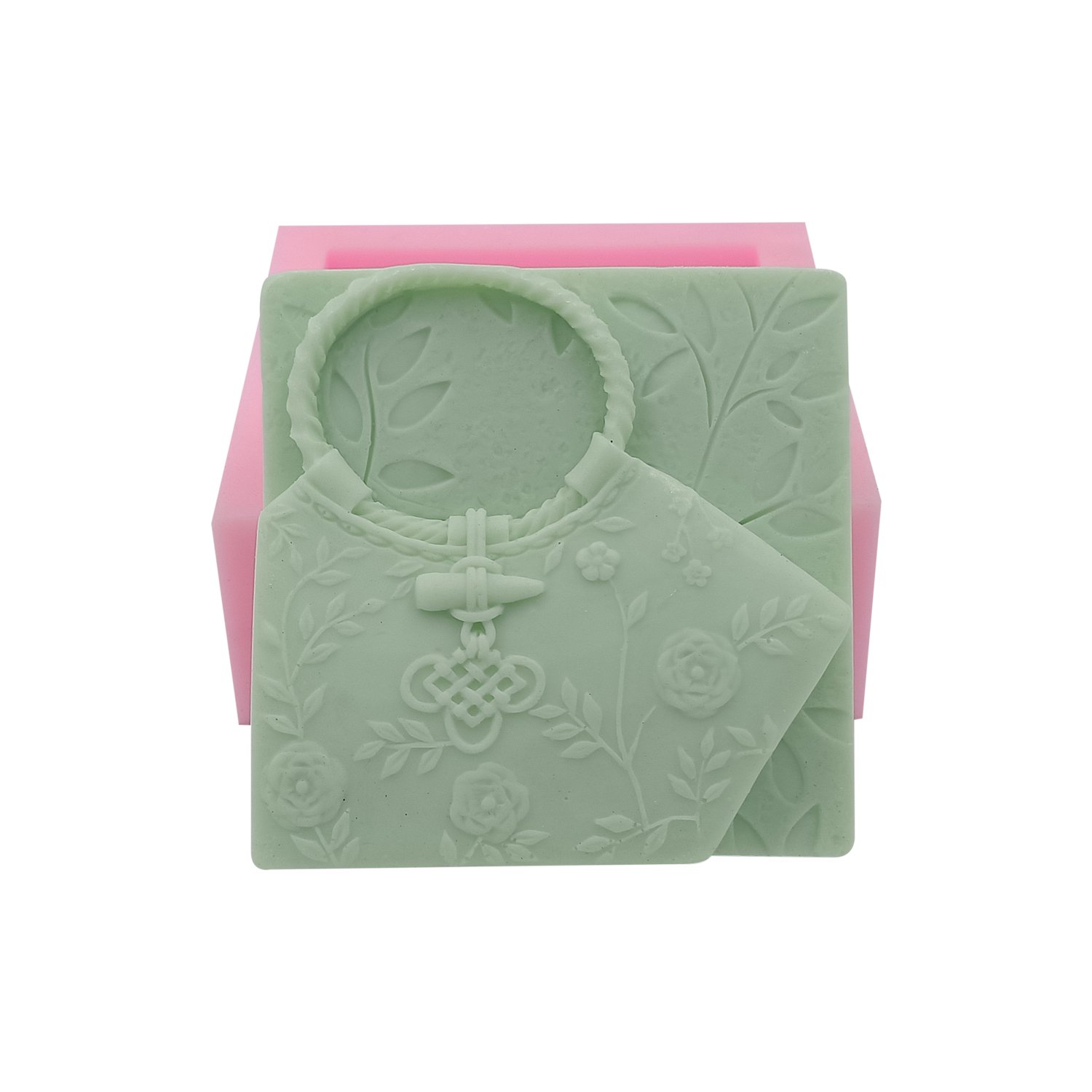 Chinese Knot Silicone Soap & Candle Molds - DIY Craft Molds for Handmade Soap, Candles, Resin Art - Perfect for Wedding Favors, Home Decor, Bath & Body Crafts