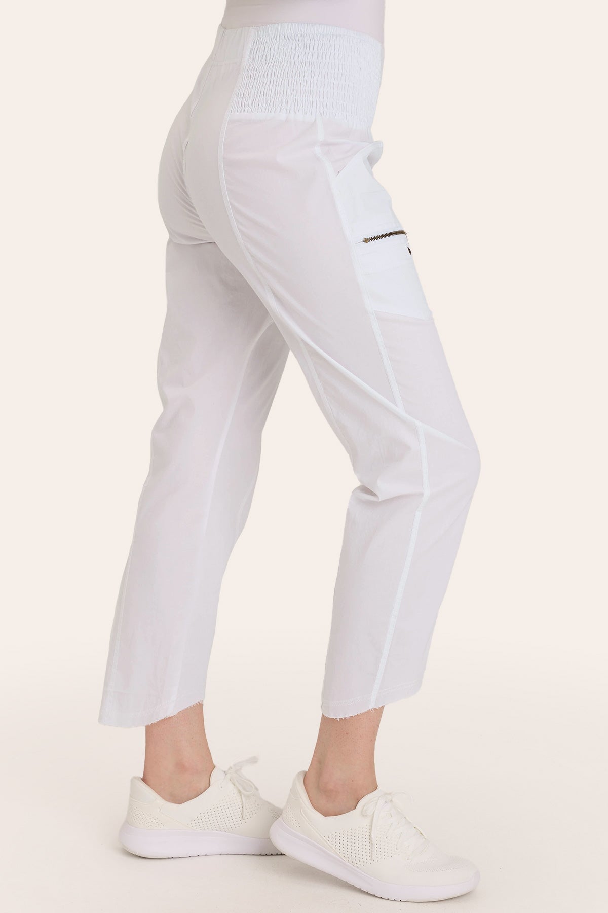 Acker Slim Fit Zipper Pants for Men - Comfortable Stretchable Trousers for Work, Travel & Casual Wear