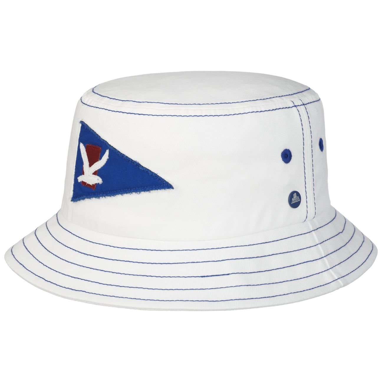 Hammaburg Seagull Bucket Cloth Hat - Stylish Sun Protection for Beach, Fishing & Outdoor Activities