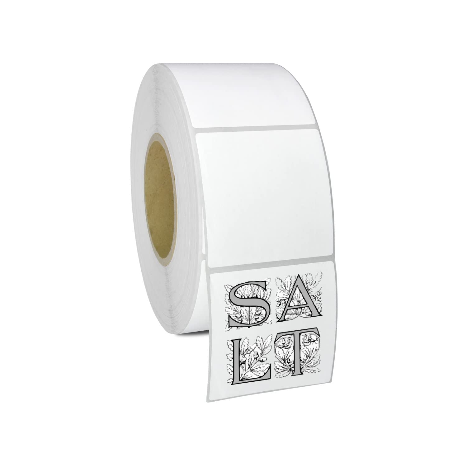 OfficeSmartLabels 3x3 Inch Direct Thermal Shipping Labels - Compatible with Rollo & Zebra Printers - 3