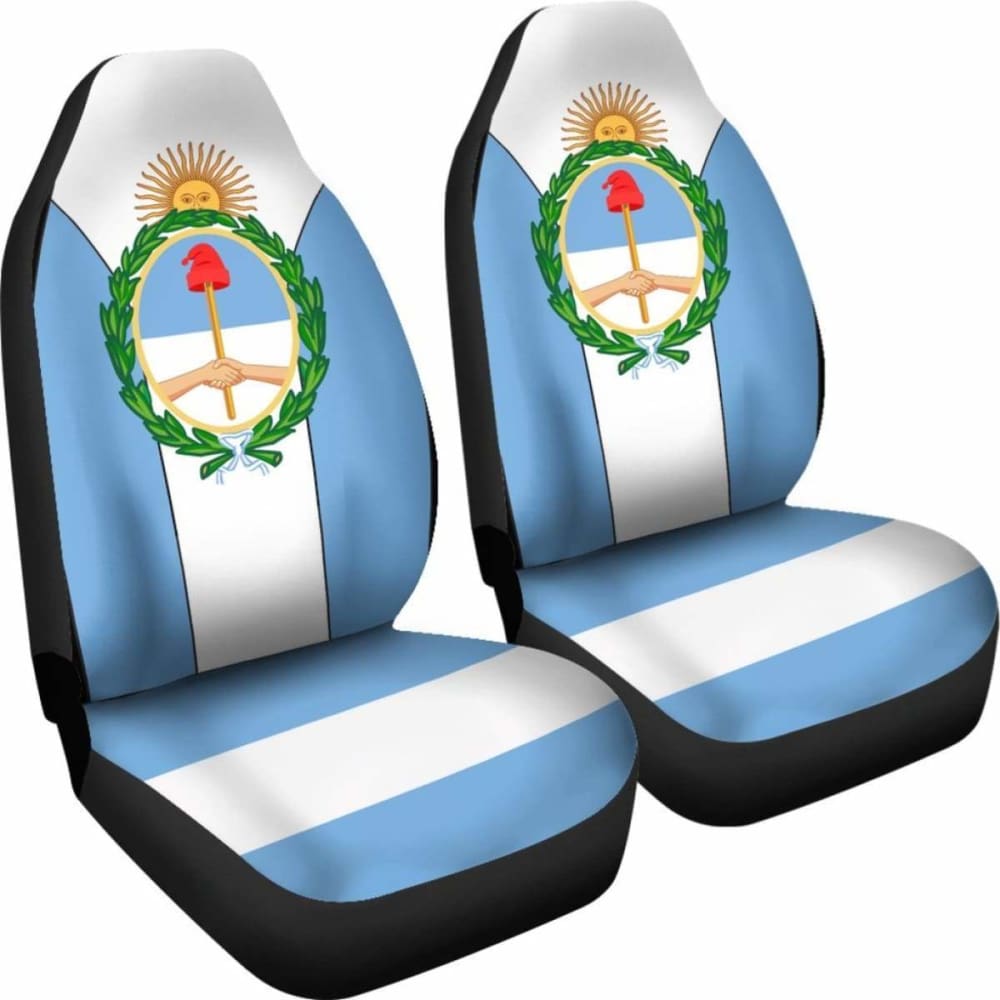 Argentina Coat Of Arms Car Seat Cover - Durable & Stylish Car Accessory for Trucks, SUVs & Sedans - Perfect for Travel, Road Trips & Daily Commute