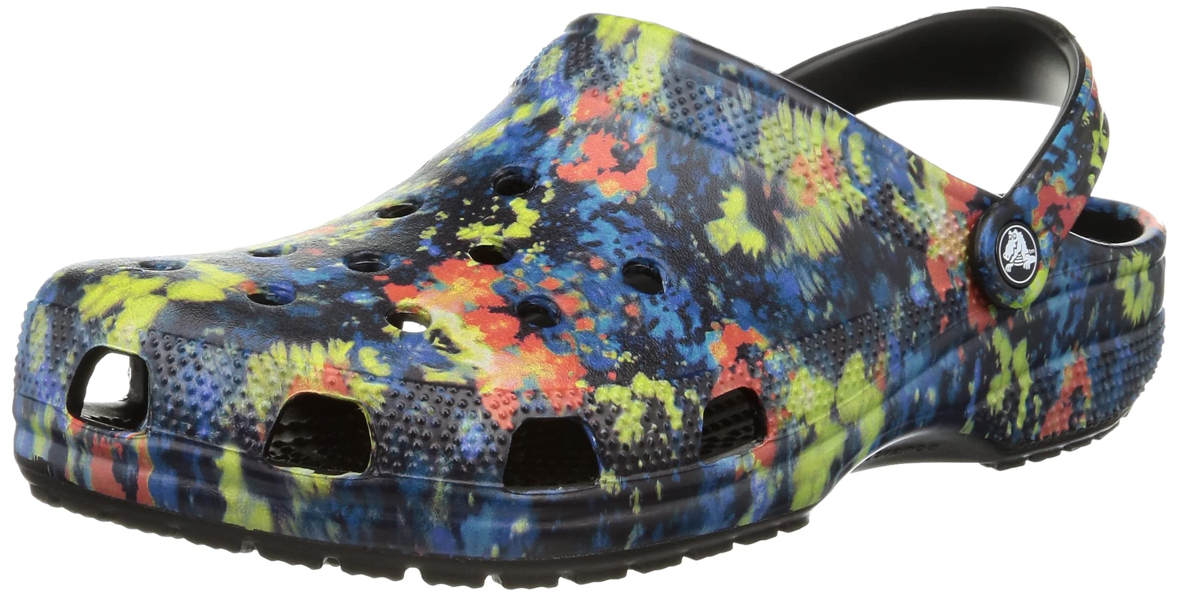 Crocs Classic Solar Rainbow Clogs | Comfortable Slip-On Shoes for Men & Women | Perfect for Beach, Pool, Garden & Casual Wear