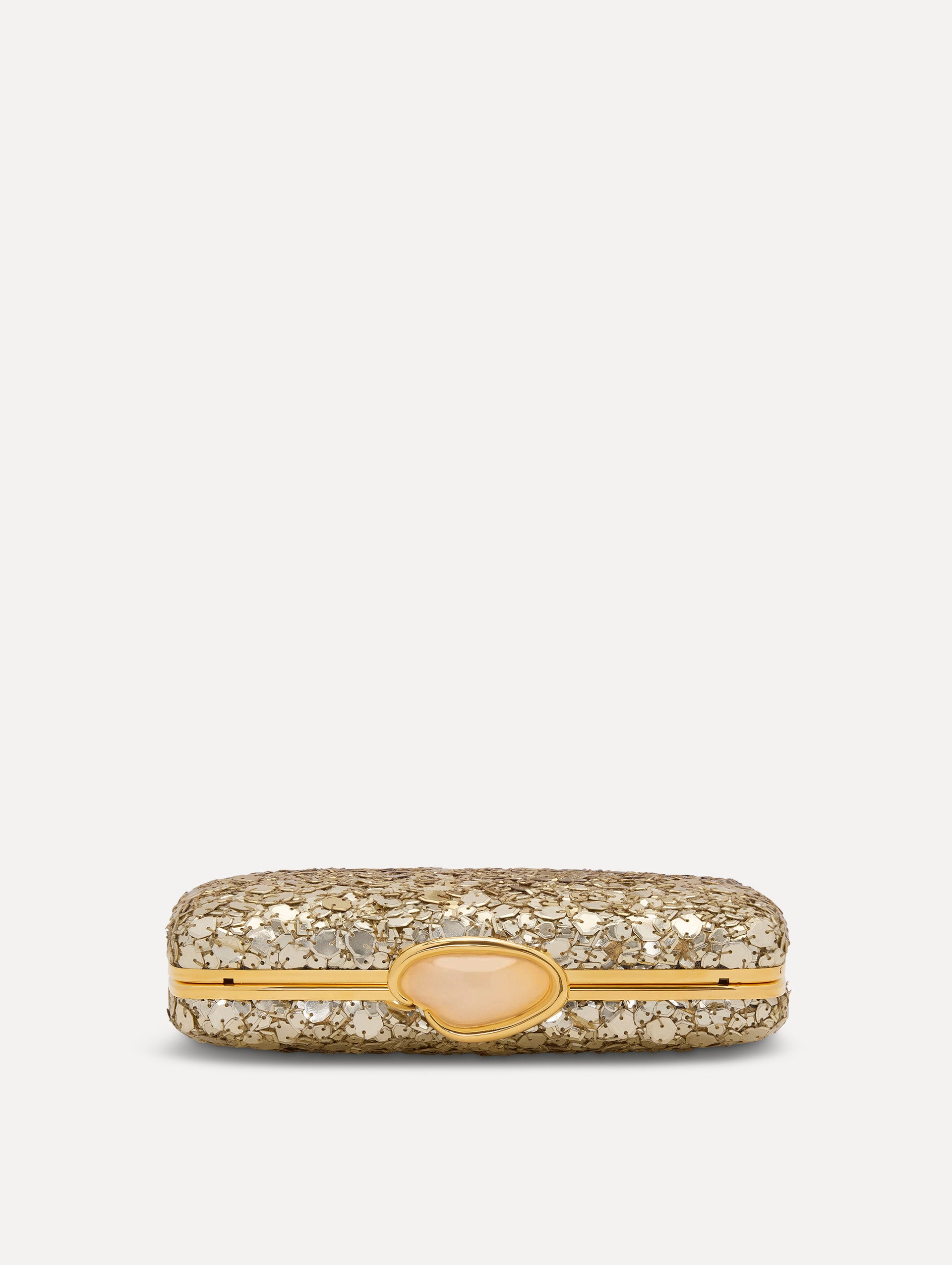 Sparkly Mosaic Sequin Minaudière Clutch Bag for Women - Elegant Evening Party, Wedding, Prom & Special Occasions