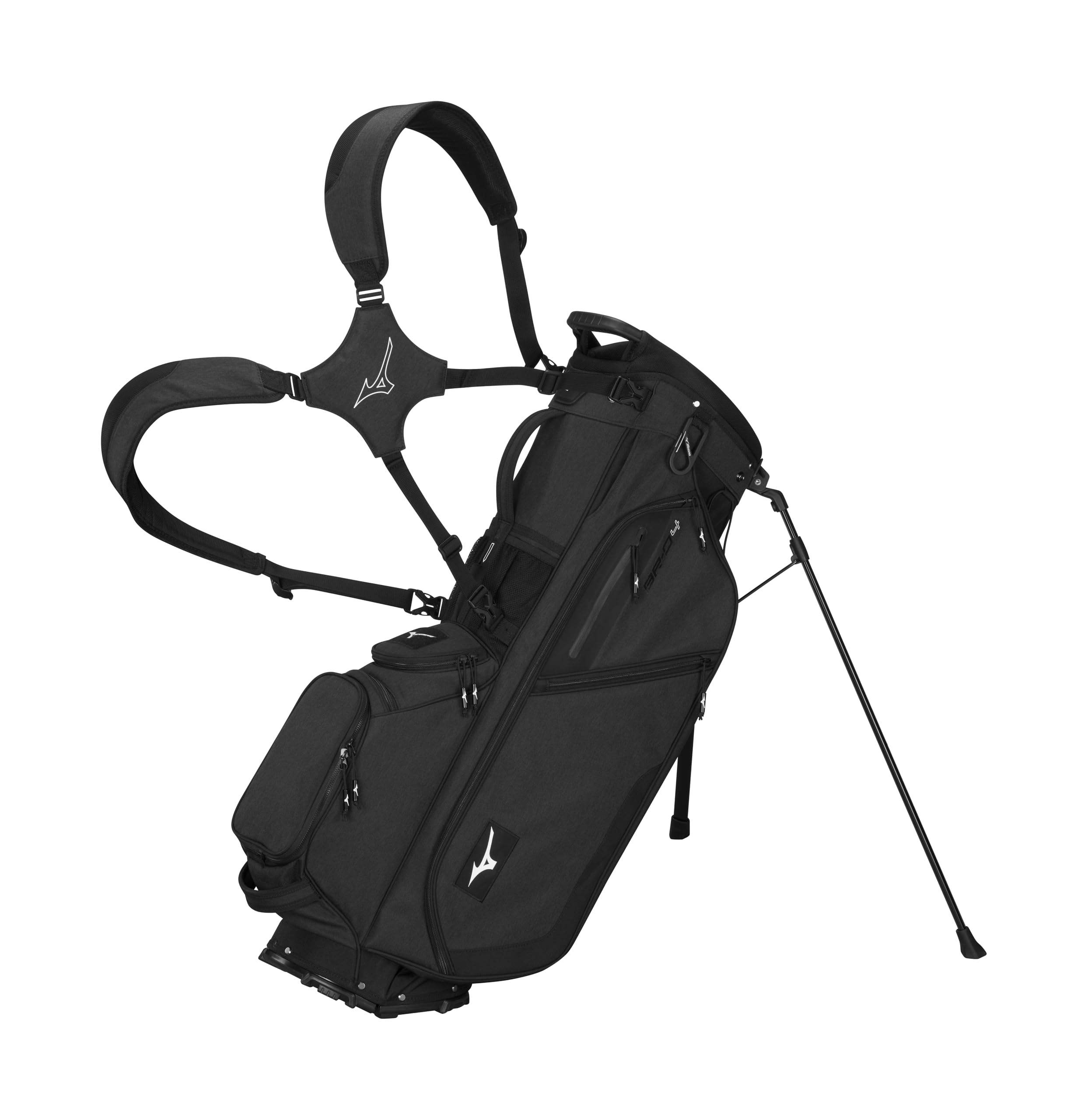 Mizuno BR-D4 Stand Golf Bag - Lightweight & Durable Golf Stand Bag for Men & Women - Perfect for Golf Courses, Driving Range & Outdoor Sports