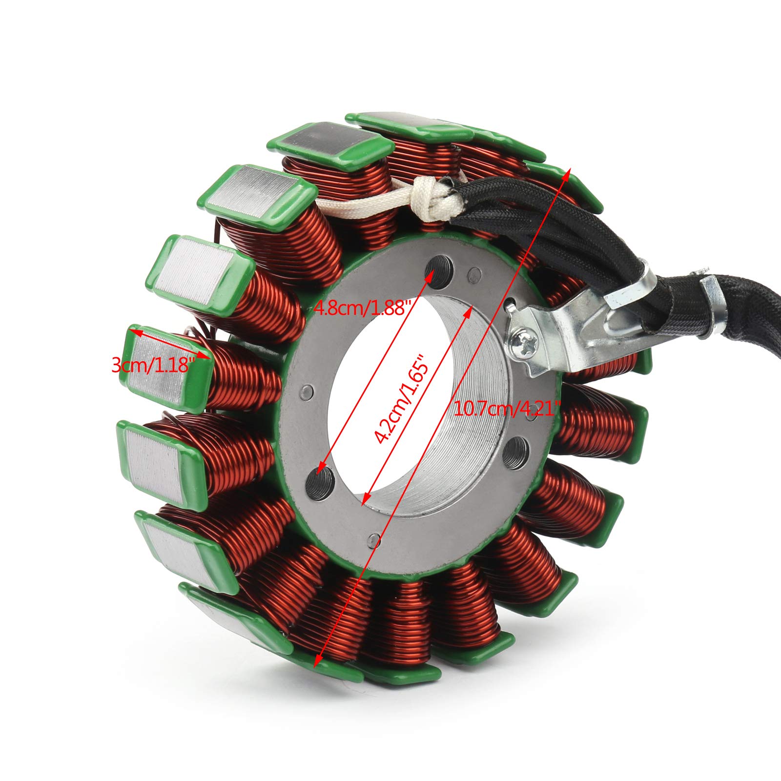 SUZUKI GW250 Inazuma 2014-2017 Motorcycle Stator Coil & Magneto Stator Regulator - High Performance Generator Coil Replacement for GW250 MAGNETO - Perfect for Off-Roading & Long-Distance Riding