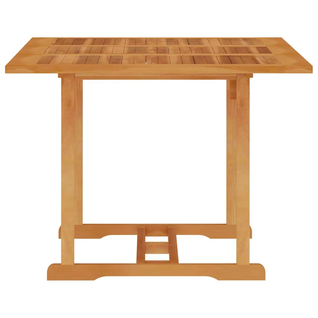 Outdoor Teak Wood Patio Dining Table 59.1