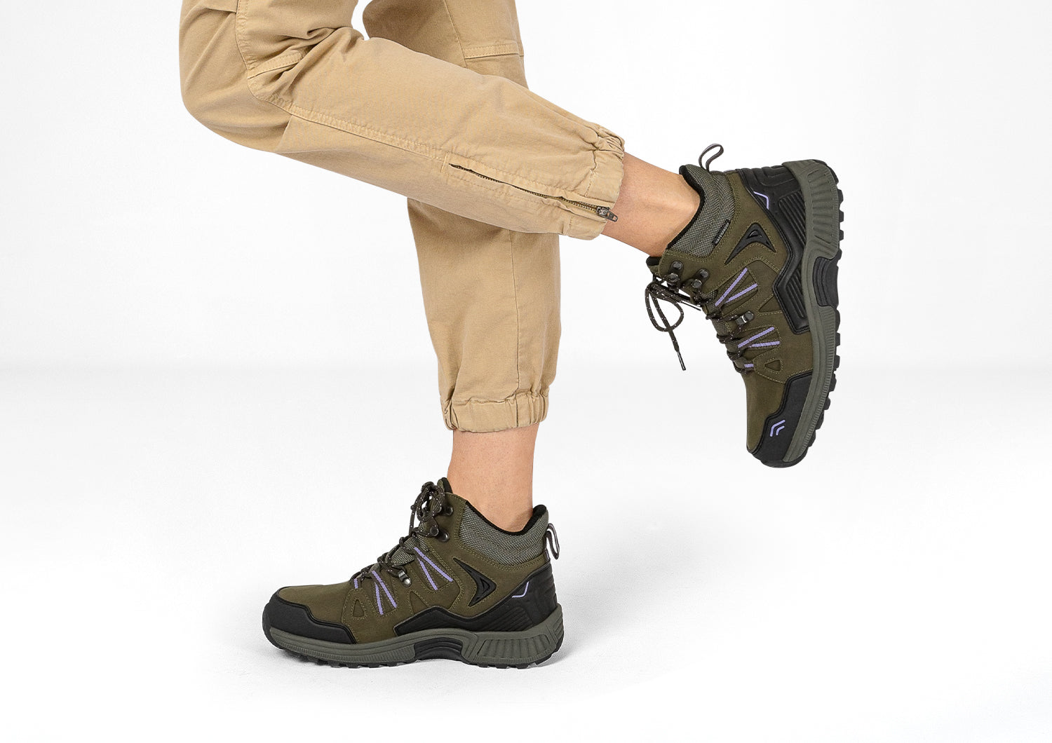 Dakota Waterproof Olive Hunting Boots for Men - All-Terrain Outdoor Hiking & Work Boots - Ideal for Hunting, Fishing, and Wet Weather Conditions