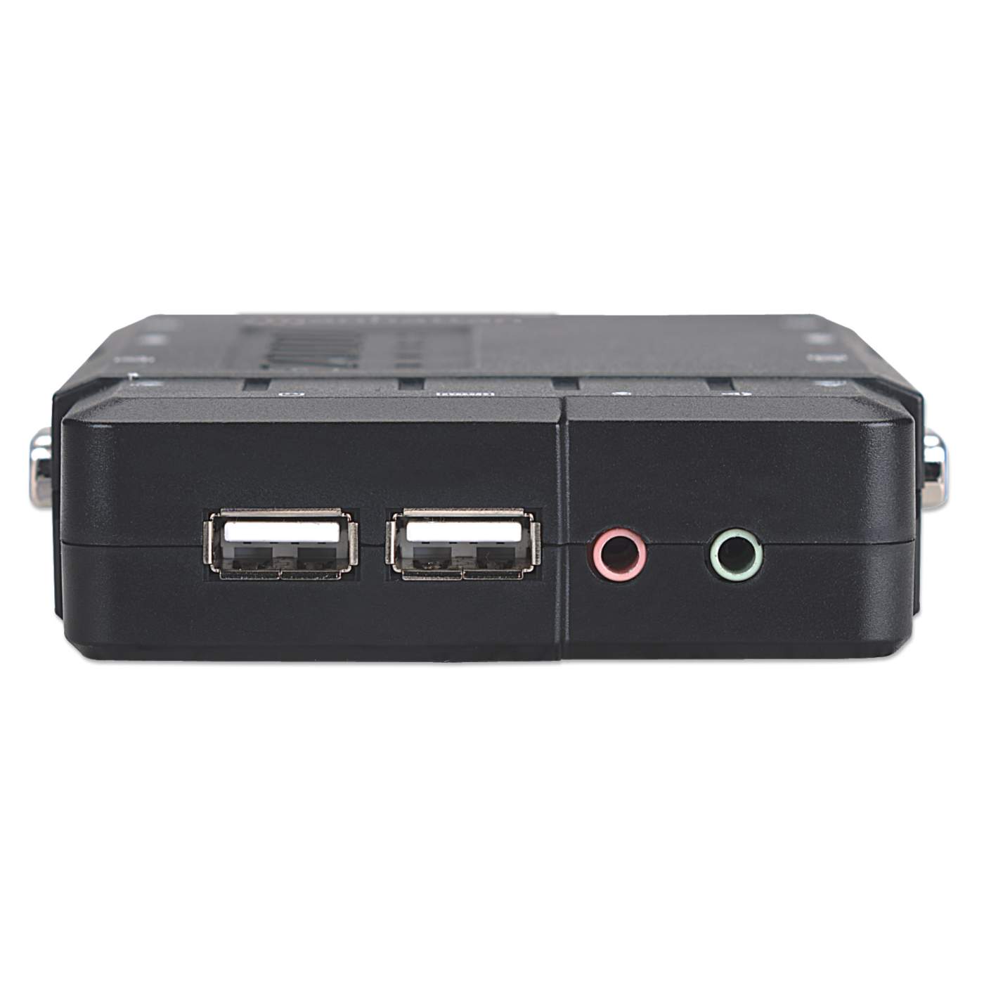 4 Port Compact KVM Switch for PC & Mac - USB 2.0 Hub with HDMI Support - Ideal for Home Office, Gaming & Multi-Device Workspace Setup