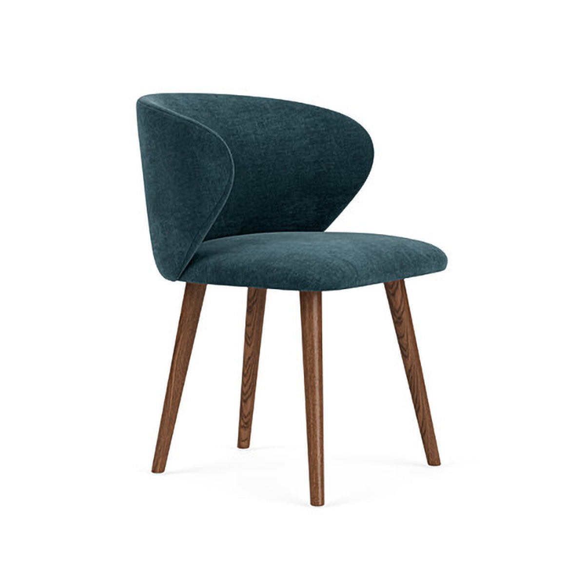 Ellie Fabric Dining Chair - Modern Upholstered Seat for Kitchen, Dining Room & Office - Comfortable & Stylish Home Furniture
