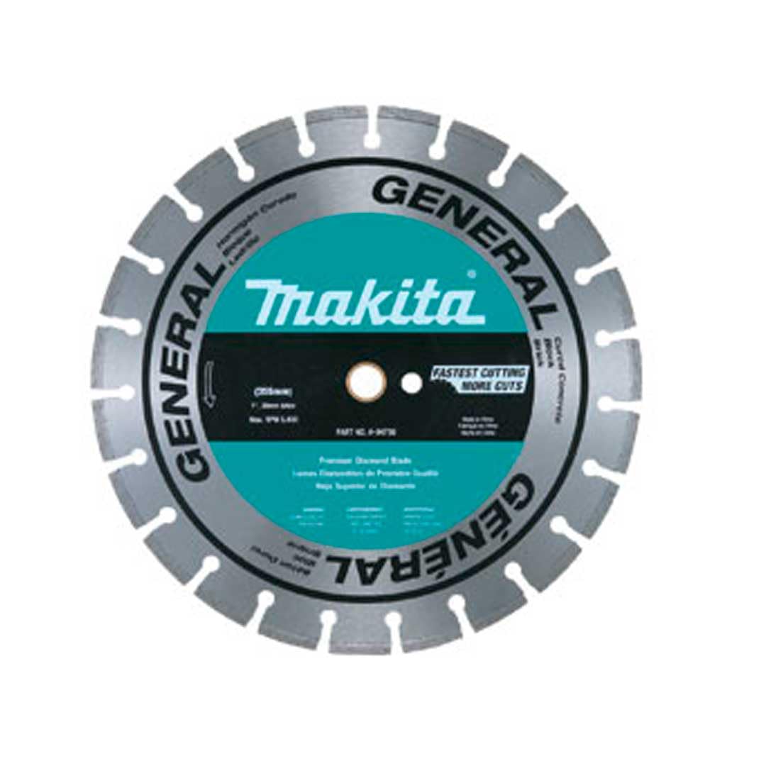 Makita A-94736 14-Inch Segmented Rim Diamond Masonry Blade - Premium Cutting Tool for Concrete, Brick & Stone - Perfect for Construction, Masonry & DIY Projects