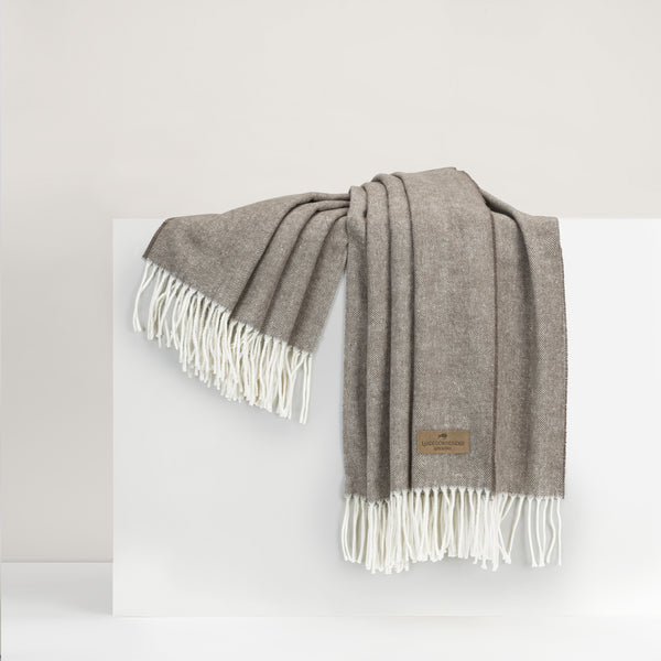 Luxury Mink Italian Herringbone Throw Blanket - Soft & Warm Winter Bedding for Couch, Sofa, Bed - Perfect for Home Decor, Gifts & Cozy Nights