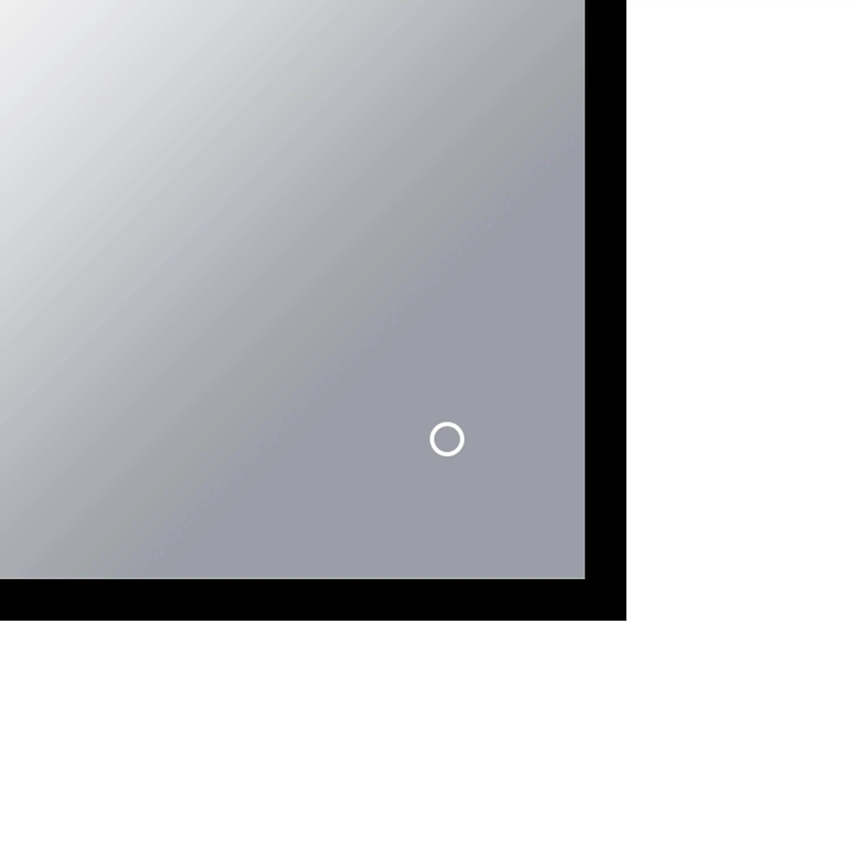 Premium LED Lighted Mirror with Front & Backlit, Dimmer & Defogger - 2 Sizes for Bathroom Vanity, Makeup & Shaving - Perfect for Home & Salon Use