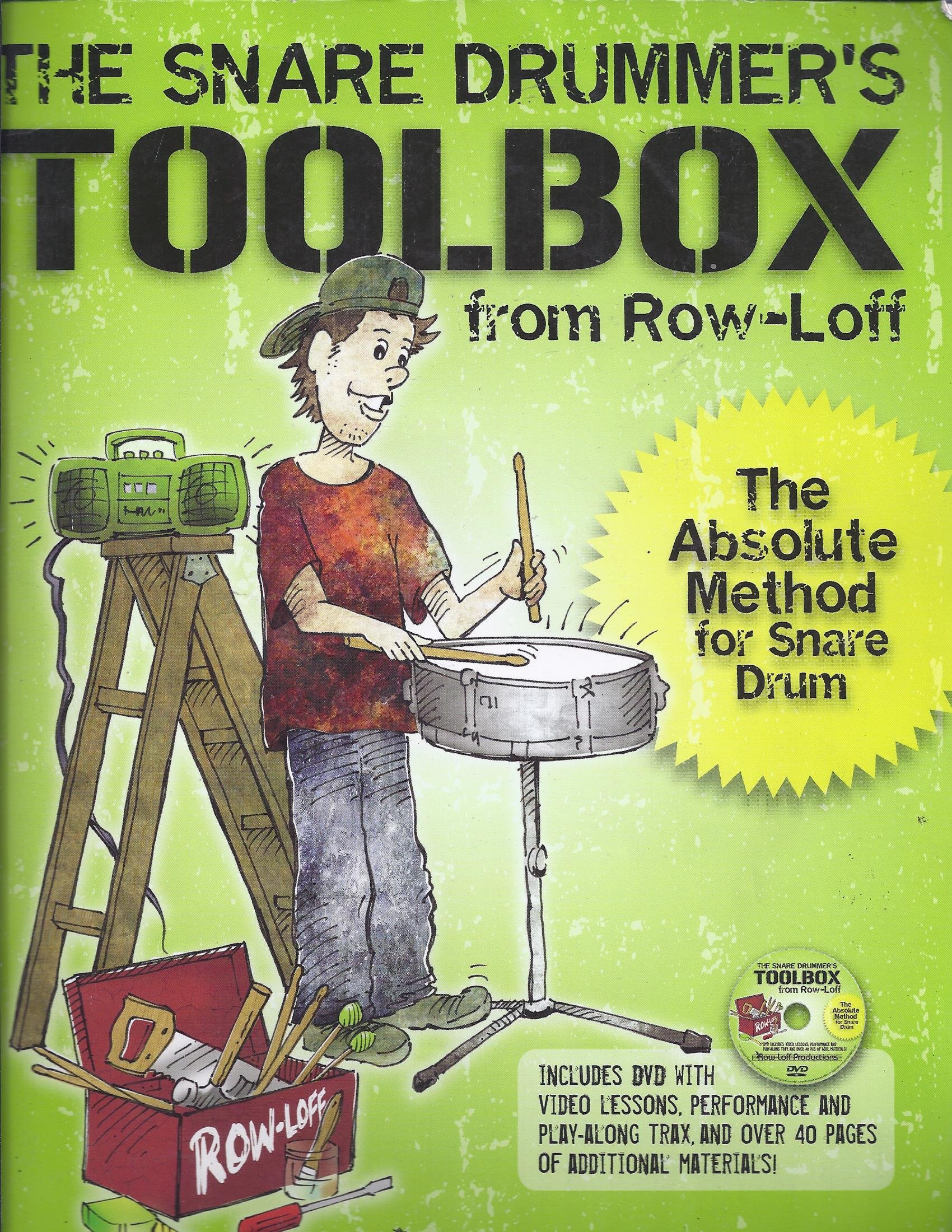 The Snare Drummer's Toolbox Book - Essential Techniques & Exercises for Drummers | Perfect for Practice, Lessons & Live Performances