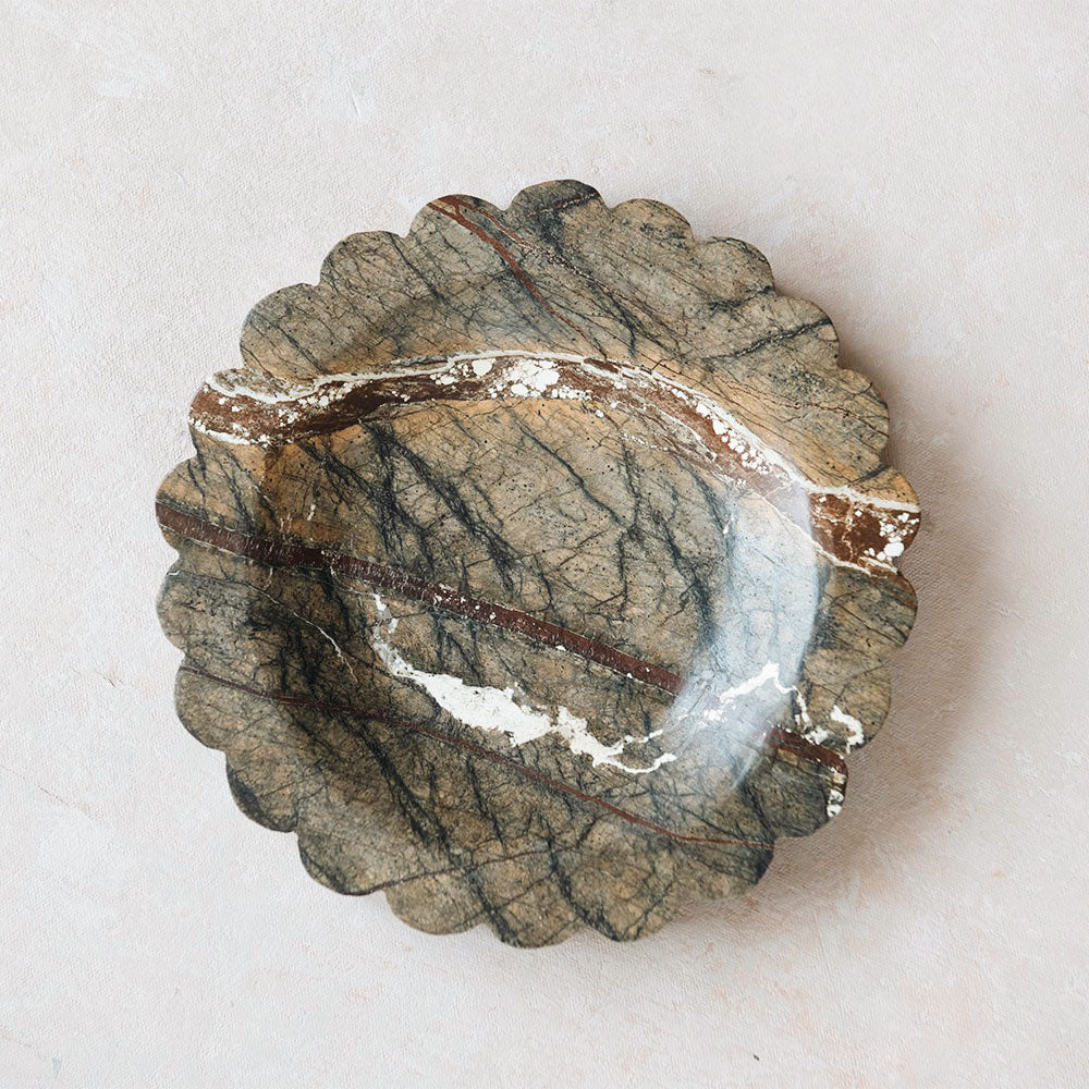 Natural Stone Catch All Tray - Handcrafted Decorative Bowl for Keys, Jewelry & Essentials | Perfect for Entryway, Bedroom & Bathroom Organization