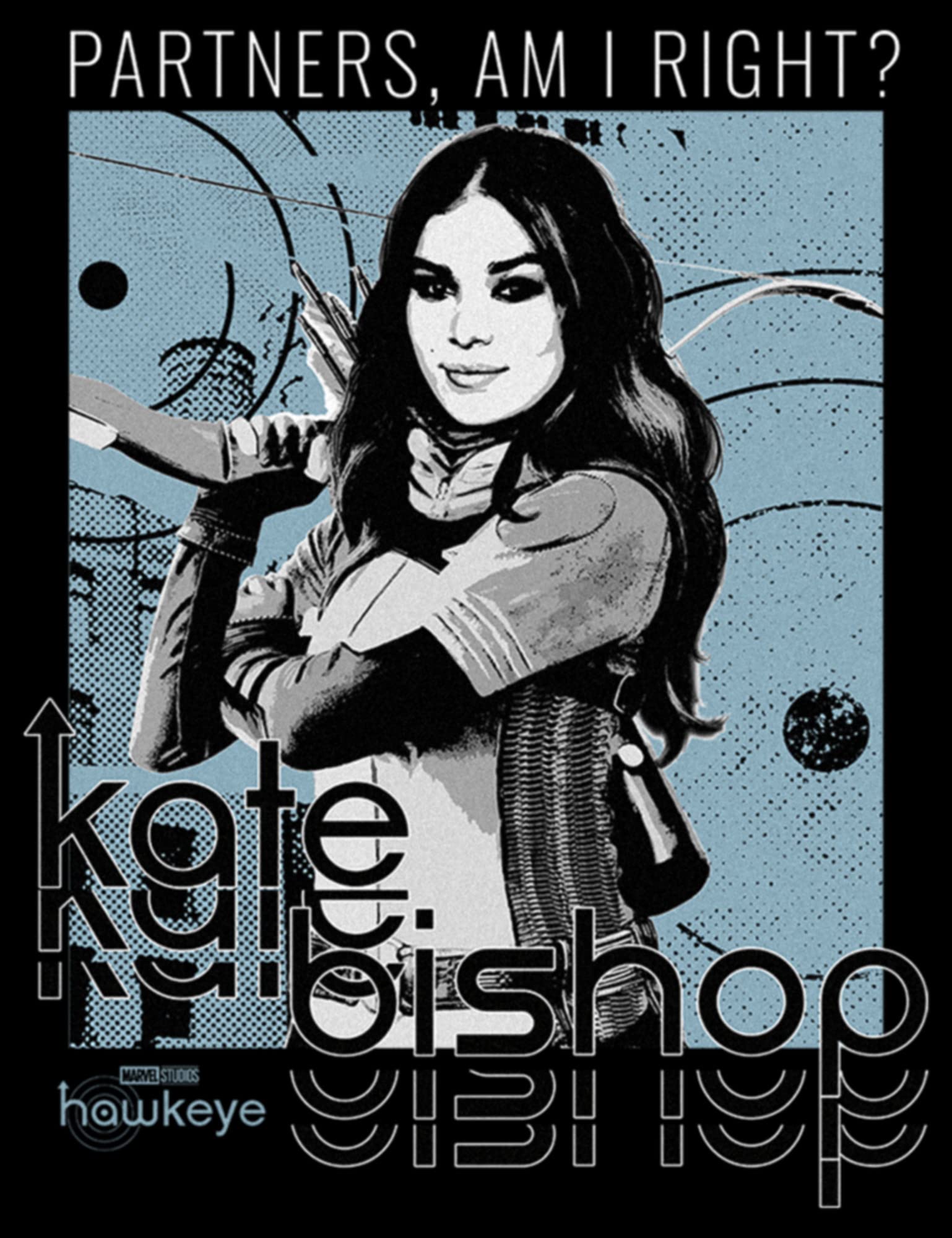 Women's Marvel Hawkeye Graphic T-Shirt - Superhero Cotton Tee for Fans & Cosplay | Casual Wear, Comic Con Outfits, Gift for Avengers Lovers