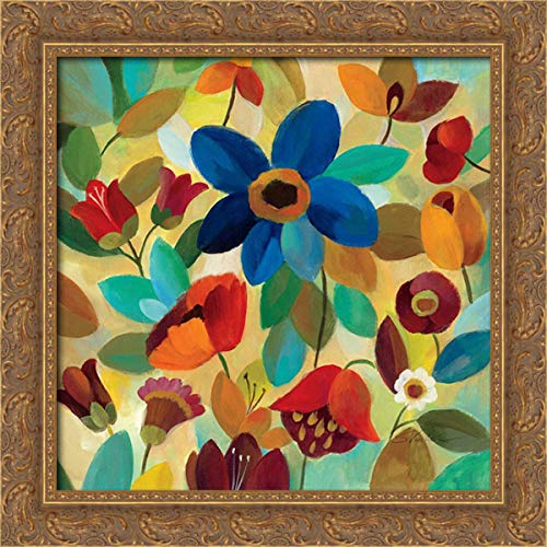Canvas Art in a Gold Ornate Wood Frame