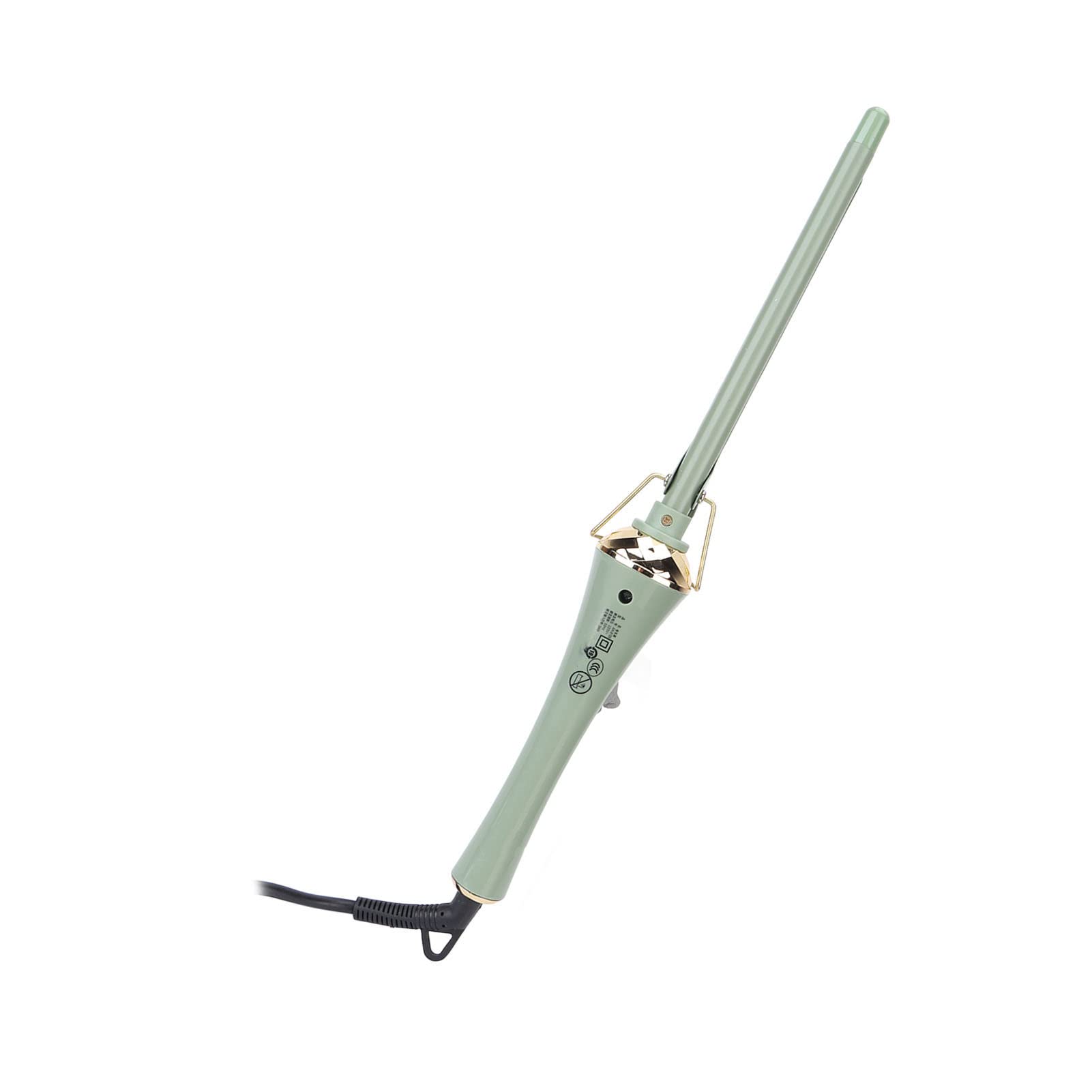 Mini Hair Curling Wand - 1/2 Inch Fine Curling Iron with 360° Swivel Cord & Ceramic Coating for Shiny Curls | 110V US Plug | Perfect for Home Styling, Weddings & Daily Hair Care