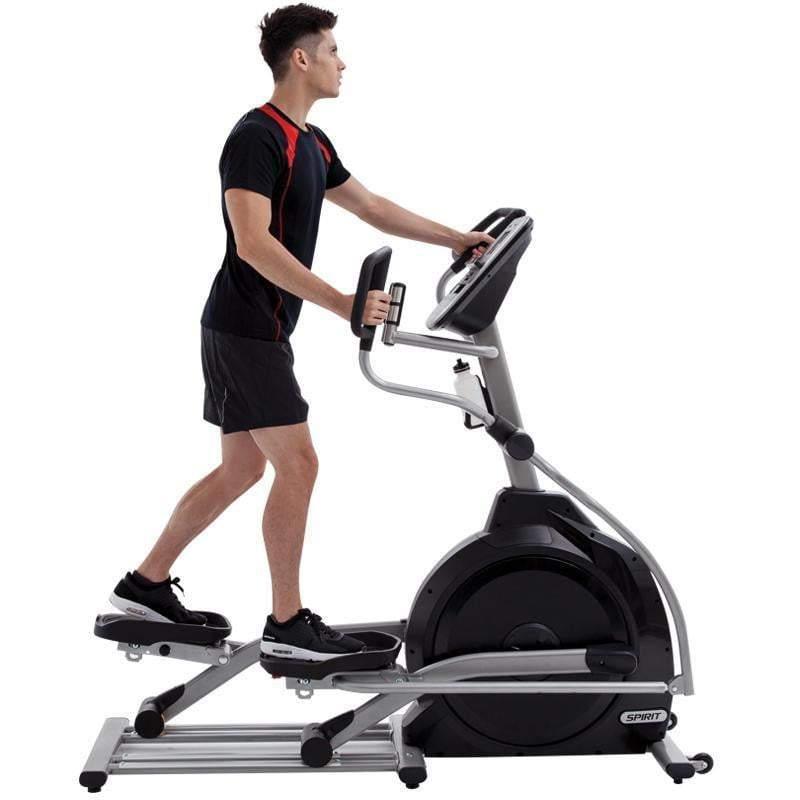 Spirit Fitness XE295 Elliptical Trainer - Low Impact Cardio Machine for Home Gym, Full Body Workout Equipment - Perfect for Weight Loss, Toning & Indoor Fitness Training