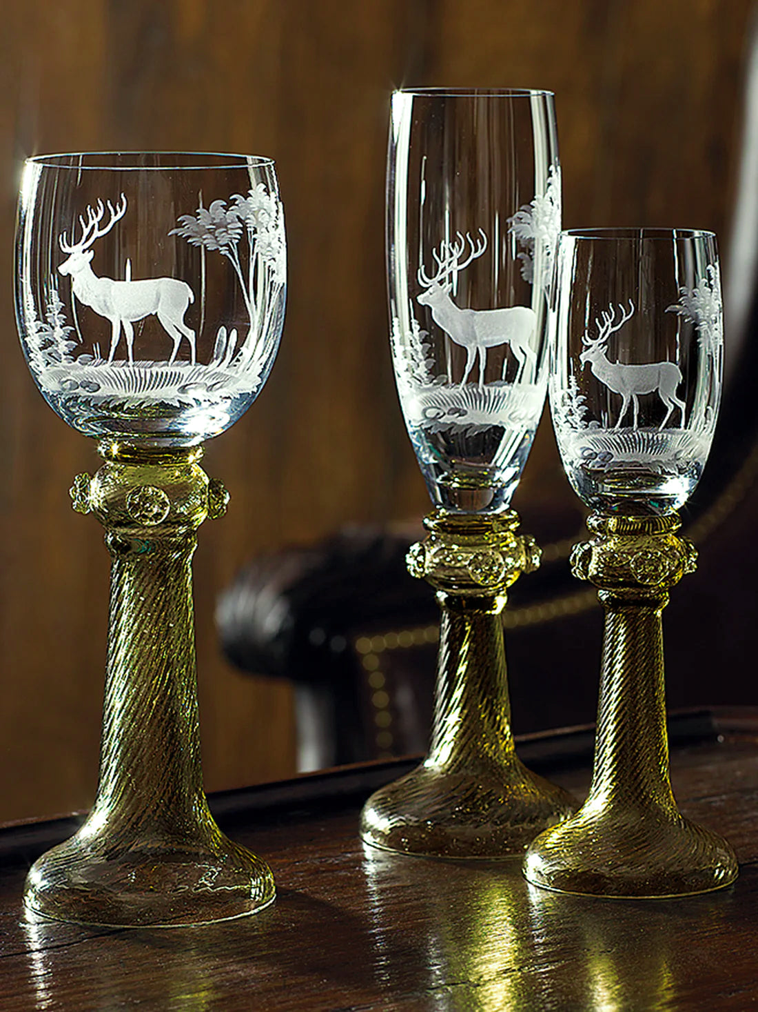 Premium Megeve Champagne Flute Glass Set - Elegant Crystal Clear Flutes for Sparkling Wine, Prosecco & Champagne - Perfect for Weddings, Parties & Romantic Dinners