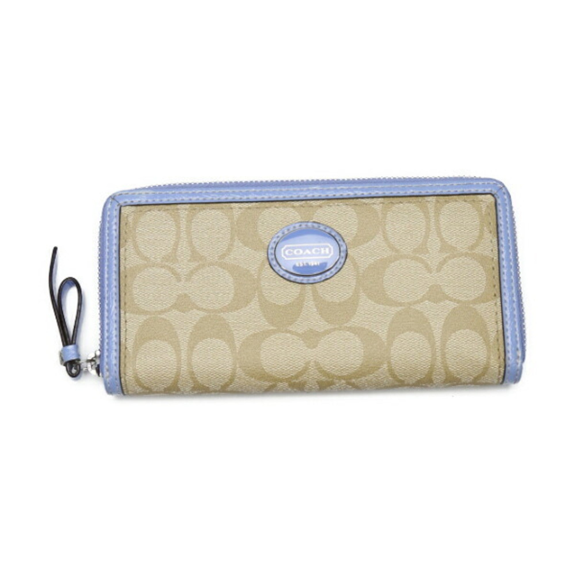 Premium Beige Canvas Portfolio Wallet - Slim & Durable Document Holder for Business, Travel & Everyday Use