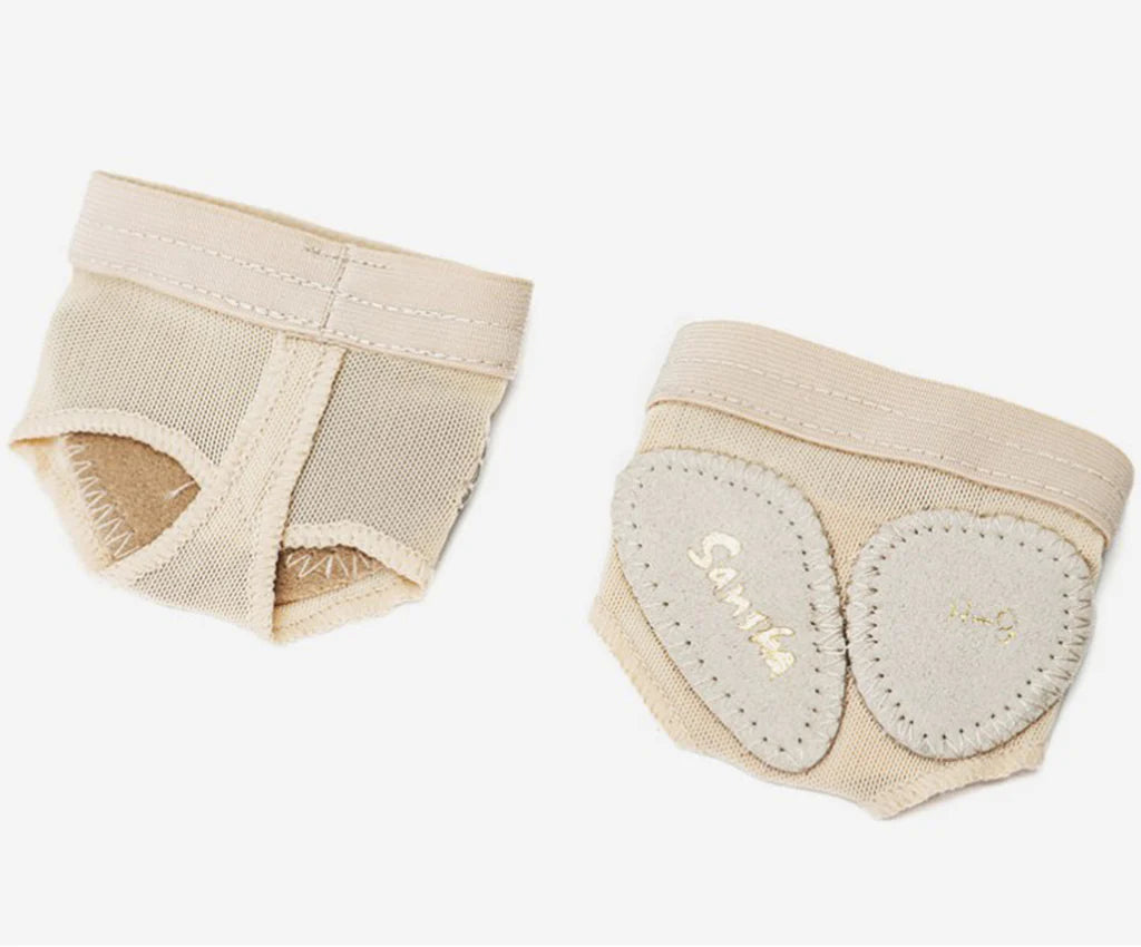 Sansha Light Tan Mesh Foot Thong Sandals - Comfortable & Stylish for Beach, Pool, and Yoga Wear