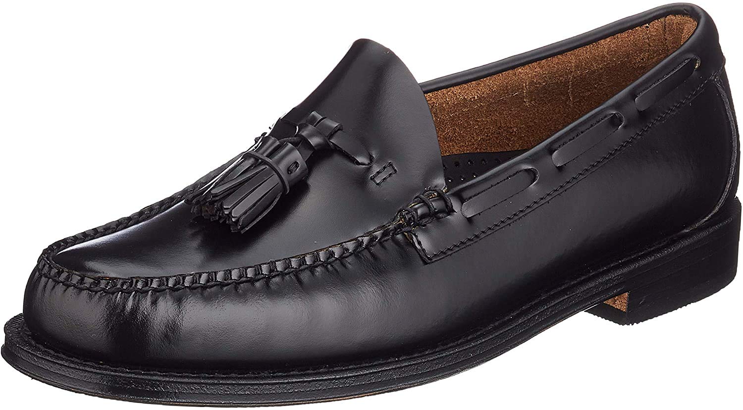 G.H. Bass & Co. Men's Leather Loafers - Comfortable Slip-On Dress Shoes for Business Casual & Office Wear - Perfect for Work, Travel & Everyday Style