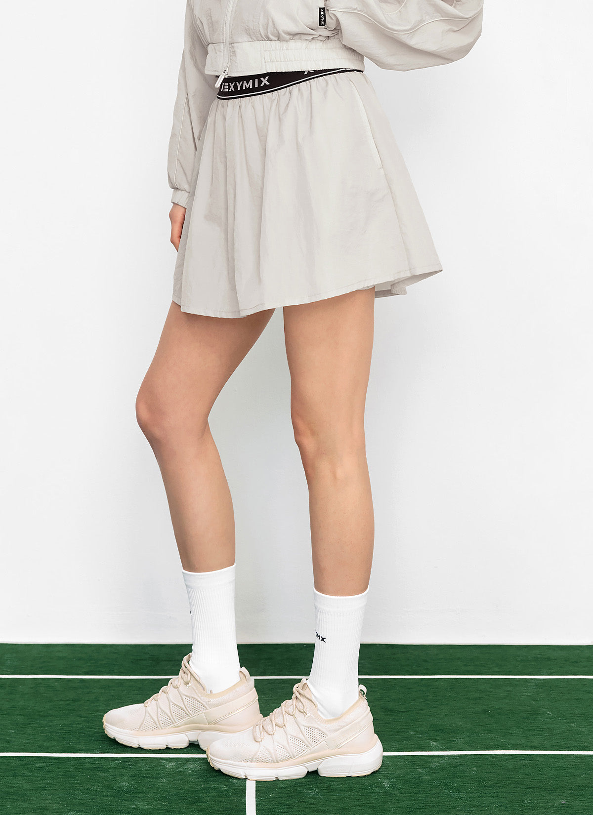Lightweight Woven 2-in-1 Skirt for Women - Summer Beach Casual & Yoga Skirt with Built-in Shorts | Perfect for Travel, Workout, and Outdoor Activities