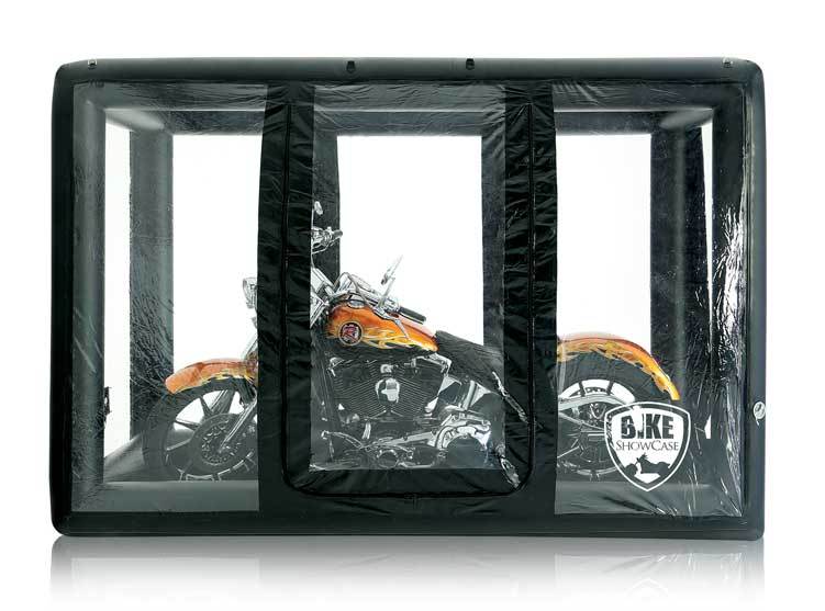 CarCapsule Bike ShowCase Indoor - Premium Motorcycle Storage & Display Case for Indoor Use - Perfect for Garage, Showroom & Collector Protection