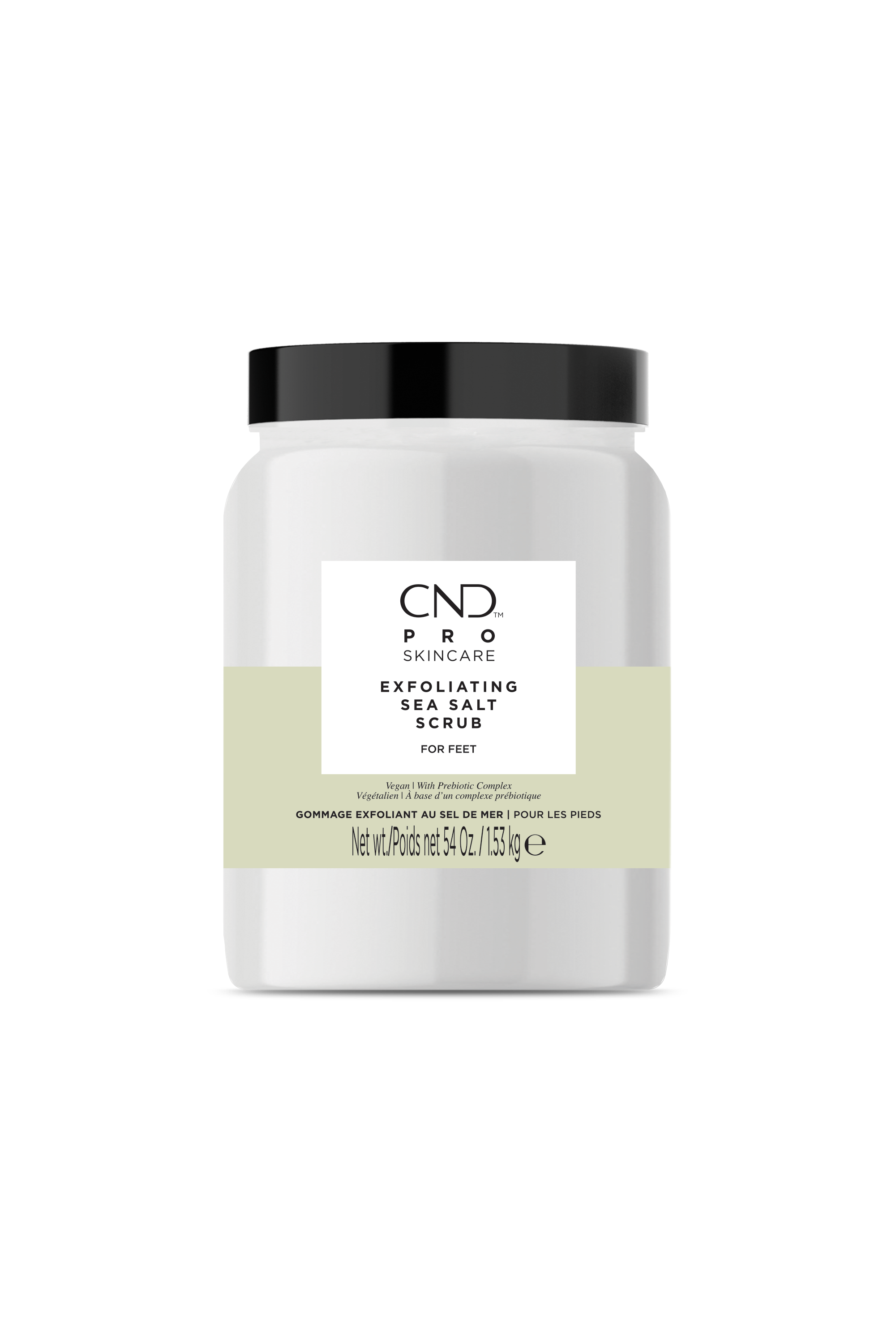 CND Pro Skincare Exfoliating Sea Salt Scrub for Feet - Dead Skin Remover & Moisturizer for Soft Smooth Feet - Perfect for Pedicures, At-Home Spa & Cracked Heel Treatment