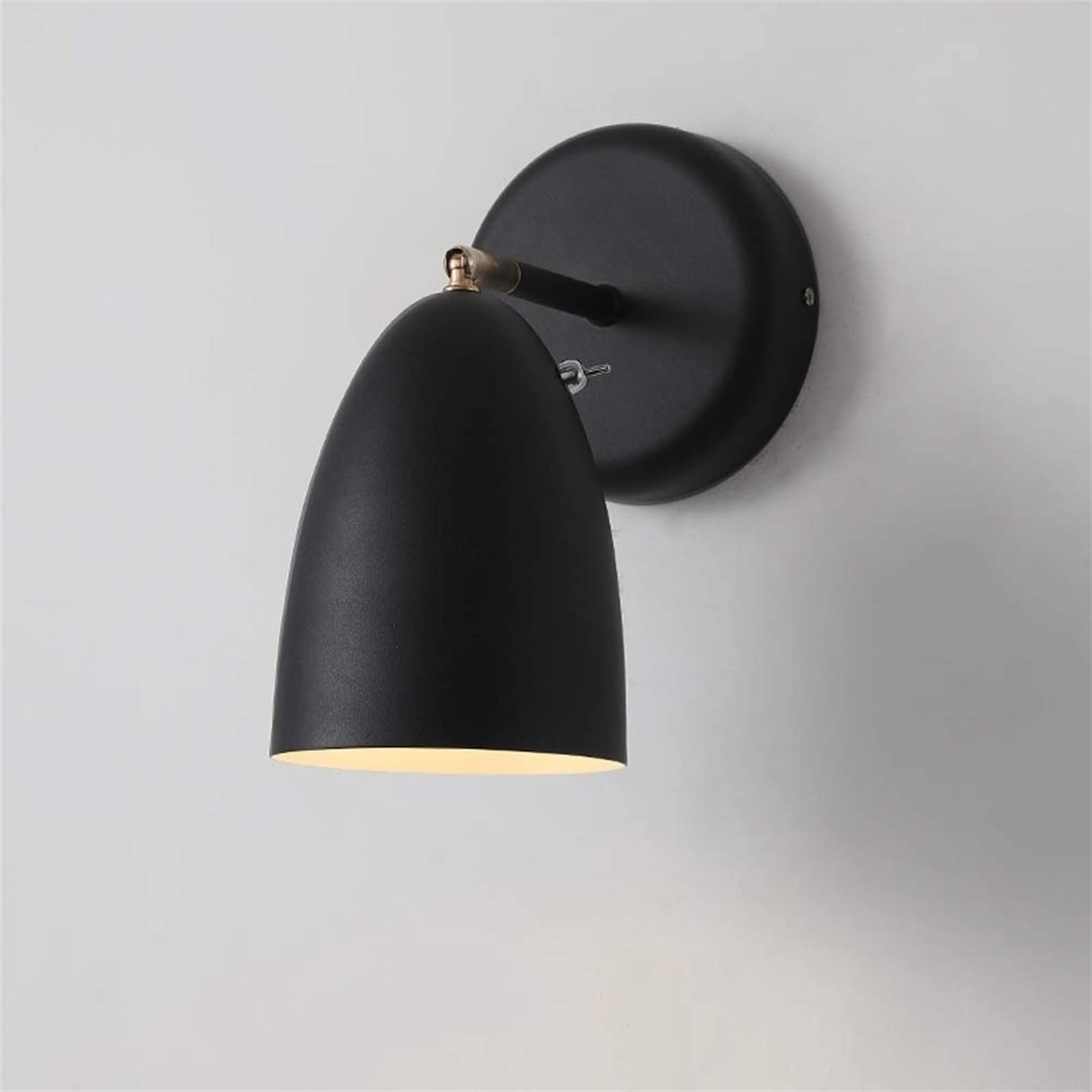 Nordic Minimalist Wall Sconce - Modern European Style Bedroom Wall Light with Easy Installation & Long Lifespan | Perfect for Bedside, Living Room, and Hallway Decor