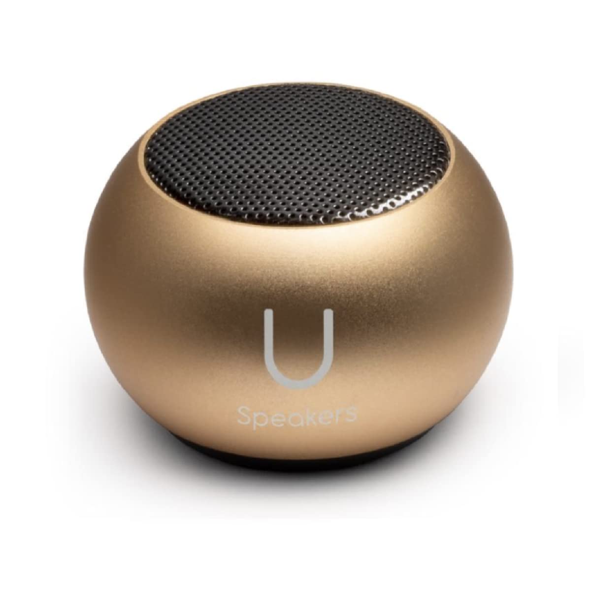 Mini Portable Wireless Bluetooth Speaker with Magnetic Base - Built-in Mic & Selfie Remote Control - Waterproof Travel Speaker for Outdoor, Home, Office - Pair 2 Speakers for Stereo Sound (Black)