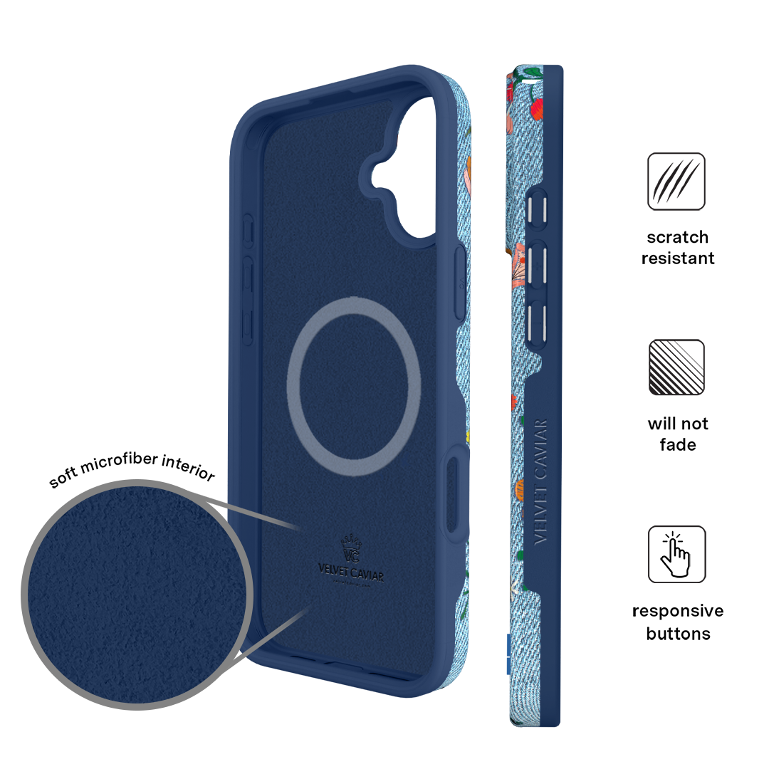 Stylish Floral iPhone Case - Trendy Flower Design Protective Cover for iPhone 11/12/13/14/15 Pro Max XR XS - Perfect for Everyday Use, Travel & Fashion Accessories