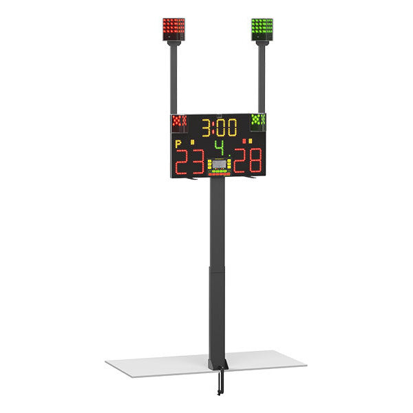 Favero FA07 Electronic Scoring Machine with Carry Case - Portable Scoreboard for Boxing, Fencing, Martial Arts Tournaments & Sports Events