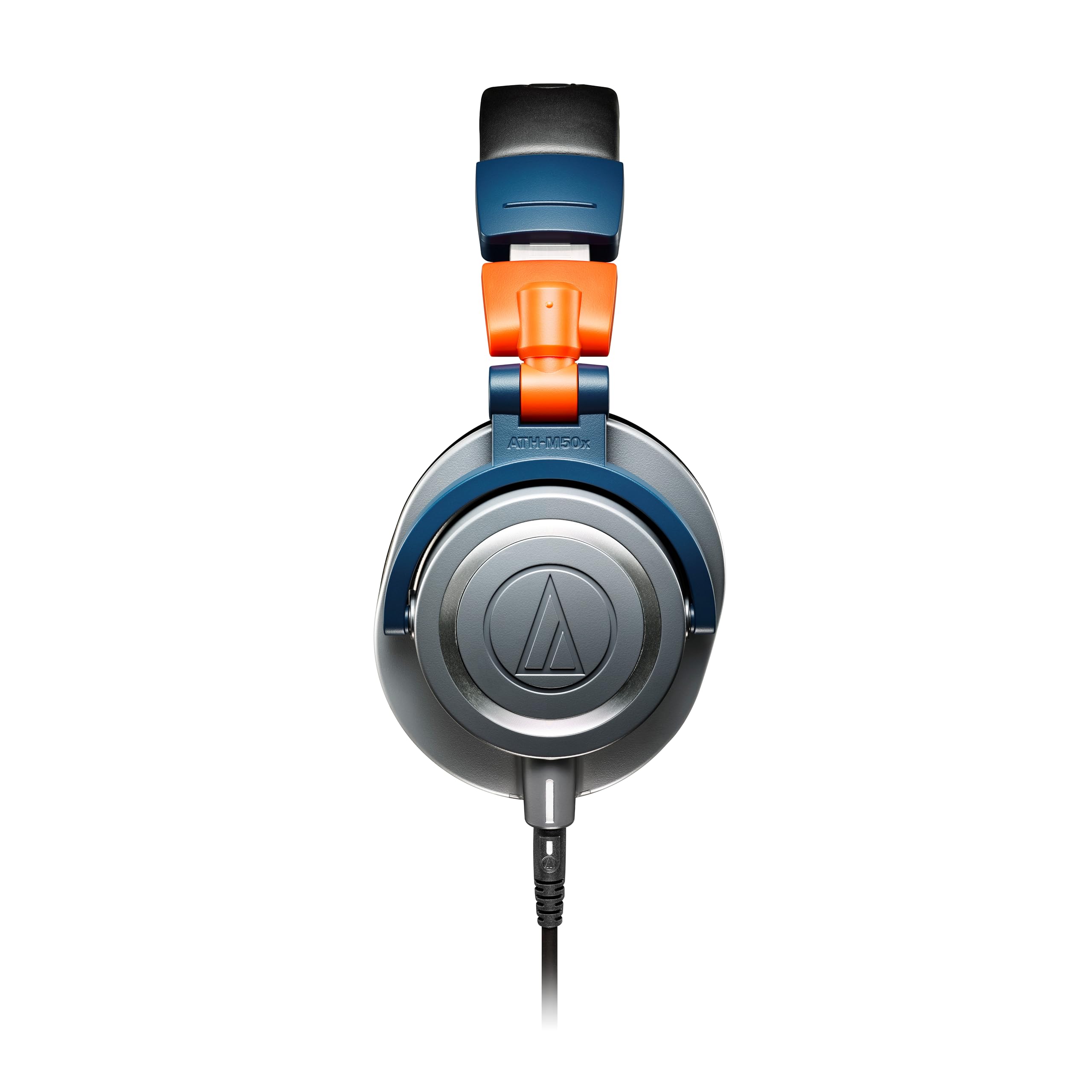 Audio-Technica ATH-M50X Professional Studio Monitor Headphones - Black - Detachable Cable - High-Fidelity Sound for Music Production, DJing & Audio Mixing - Perfect for Home Studios & Professional Recording