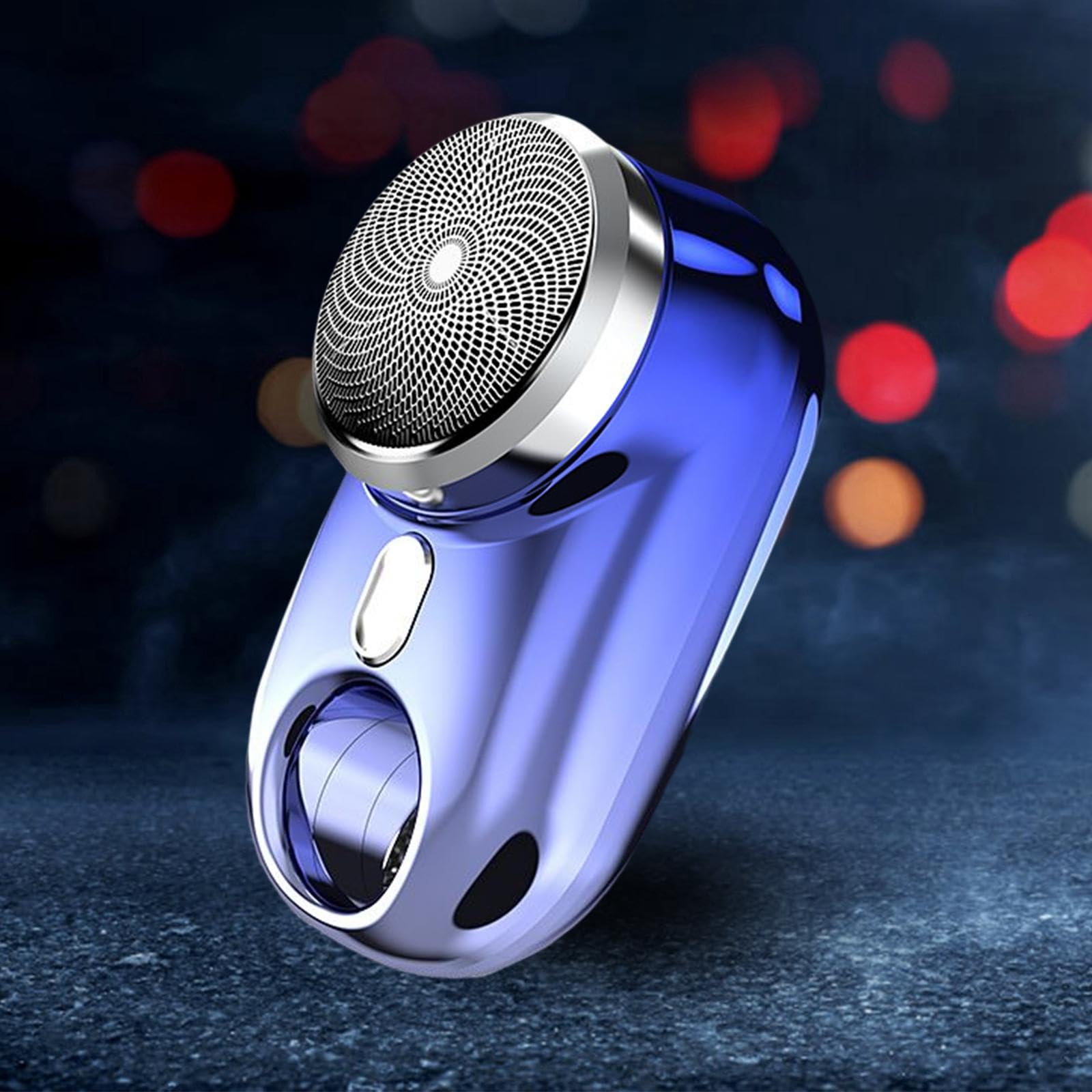 Men's & Women's USB Rechargeable Portable Nose Hair Trimmer - Compact & Painless for Underarm, Nose & Ear Hair Removal - Perfect for Travel, Camping & Gym Use (Gradient Blue)
