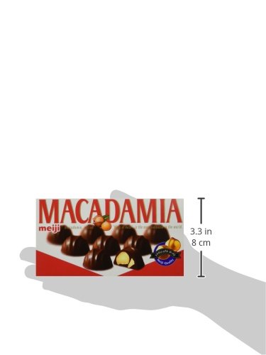 Meiji Choco Macadamia Chocolate Covered Macadamia Nuts, 2.36-Ounce (Pack of 10) - Perfect for Gifts, Office Snacks & Dessert Platters