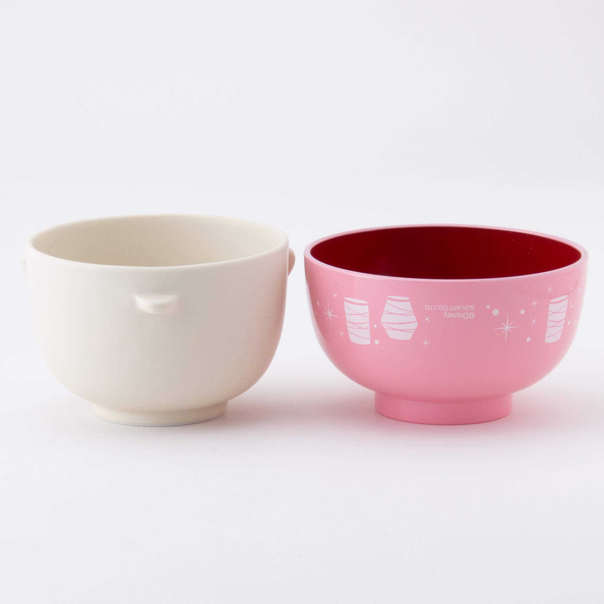Disney Rapunzel Soup Bowl & Rice Bowl Set - Mini Porcelain Dinnerware for Kids, Tangled Princess Themed - Perfect for Kids' Meals, Birthday Parties & Disney Collections