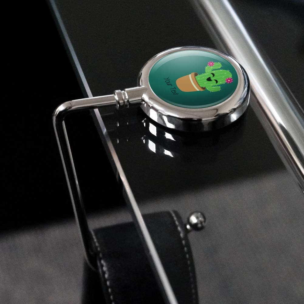 Custom Cactus Purse Hook - Personalized Bag Hanger Holder for Handbags, Wallets & Keys | Perfect for Home, Office & Gift Giving