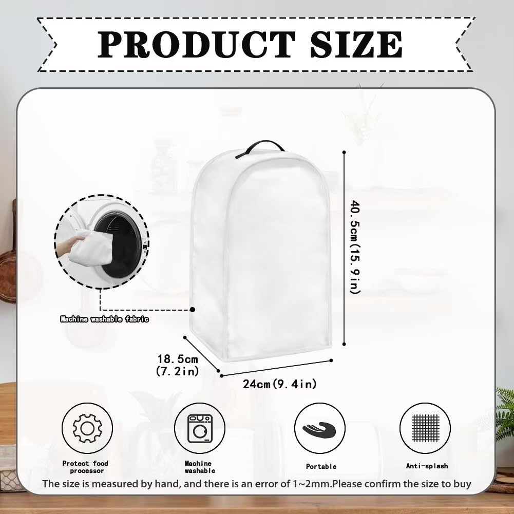4-Slice Cow Flower Toaster Cover - Anti-Fingerprint, Dustproof Bread Maker & Blender Cover for Kitchen - Machine Washable - Perfect for Countertop Protection & Small Appliance Organization