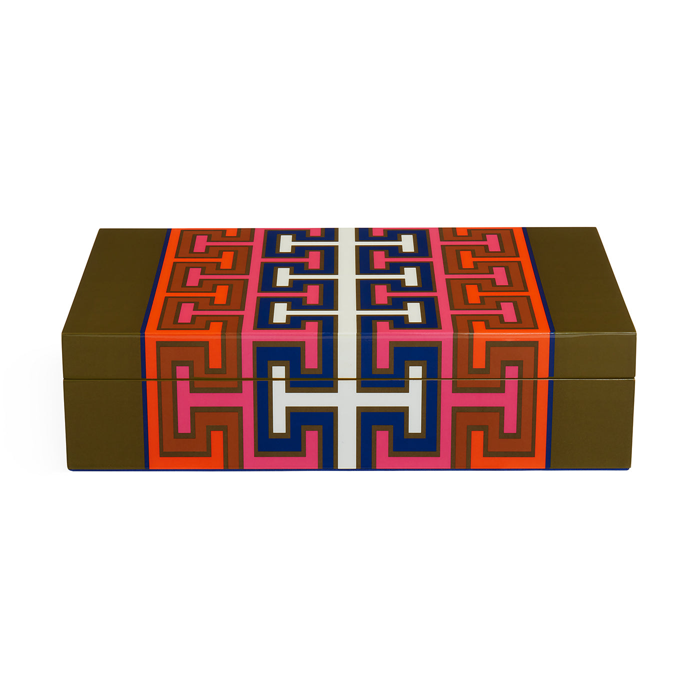 Large Madrid Lacquer Box - Elegant Handcrafted Storage for Jewelry, Keepsakes & Home Decor | Perfect for Gifts & Organizing