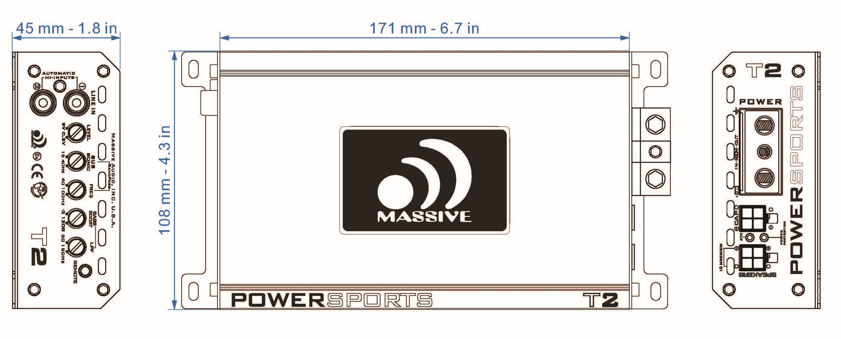 800W RMS 1 Ohm Monoblock Car Amplifier - High Power Audio for Subwoofers & Bass Boost in Vehicles