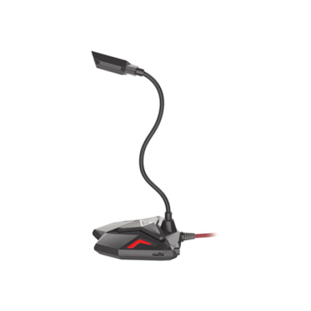 Genesis Radium 100 Omnidirectional USB Gaming Microphone - Professional PC Streaming Mic for Twitch, Discord & YouTube - Crystal Clear Voice for Gamers, Podcasters & Content Creators