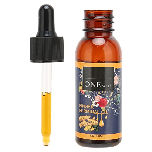 Natural Ginger Hair Growth Serum - 30ml Anti Hair Loss Treatment for Thicker, Stronger Hair | Daily Hair Care for Men & Women | Perfect for Dry, Damaged & Thinning Hair