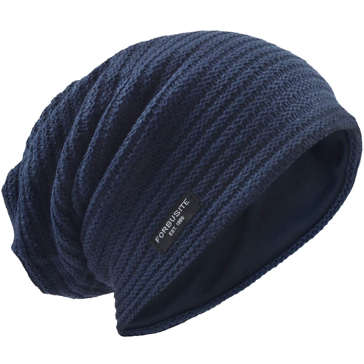 VECRY Men's Slouchy Beanie - Soft Knit Crochet Hat for Winter & Summer - Rasta Style Unisex Cap for Outdoor Activities, Music Festivals & Casual Wear