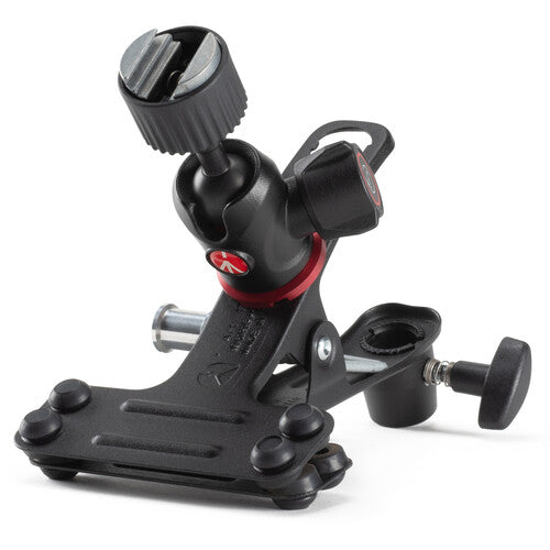 Manfrotto 175F-2 Universal Cold Shoe Mount Adapter Clamp - Secure Camera, Microphone & Accessories - Perfect for DSLR, Mirrorless & Video Gear