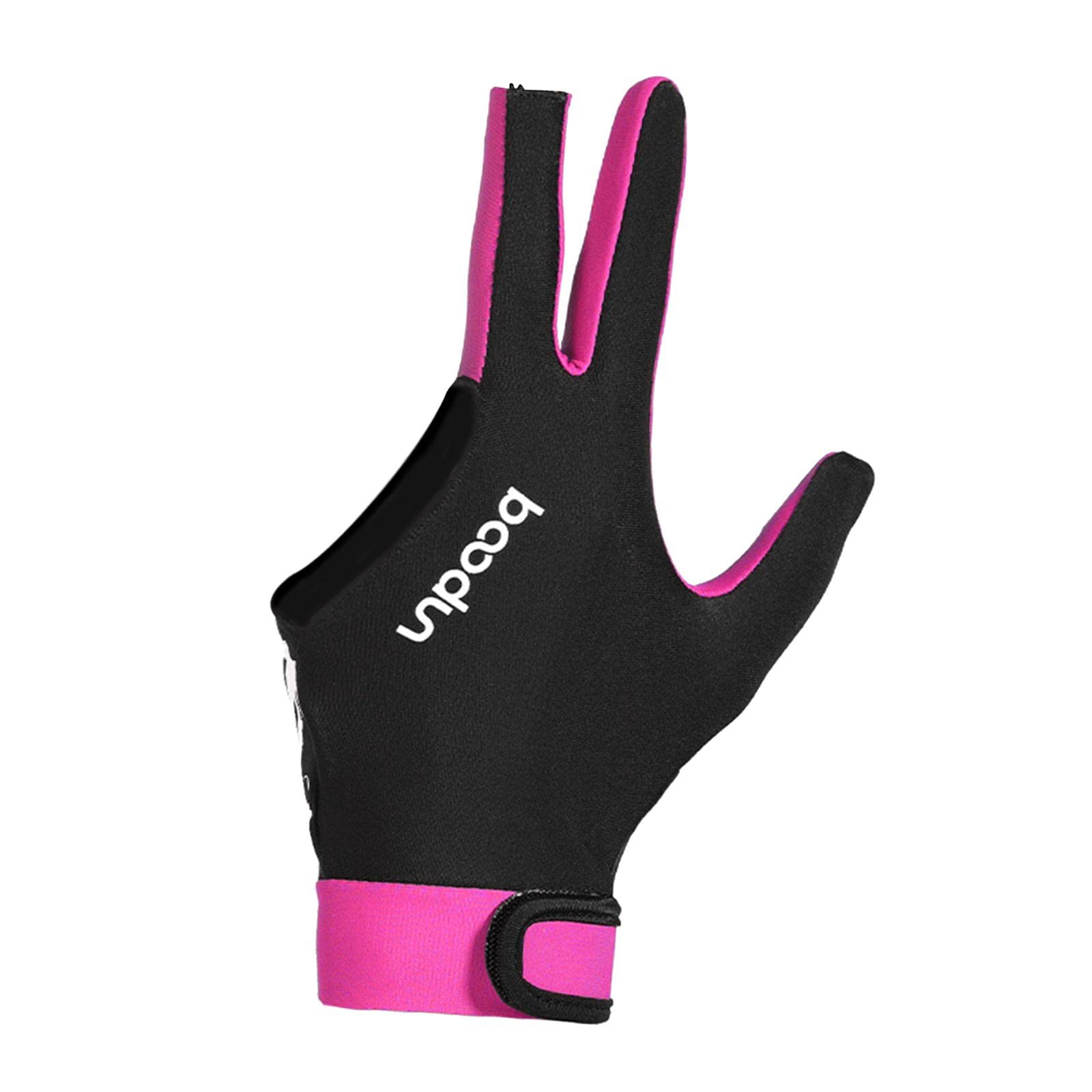 Premium Billiard & Snooker Gloves for Men & Women - Left Hand Snooker Pool Glove for Enhanced Grip & Control - Perfect for Professional Players & Casual Gamers at Home or Tournaments